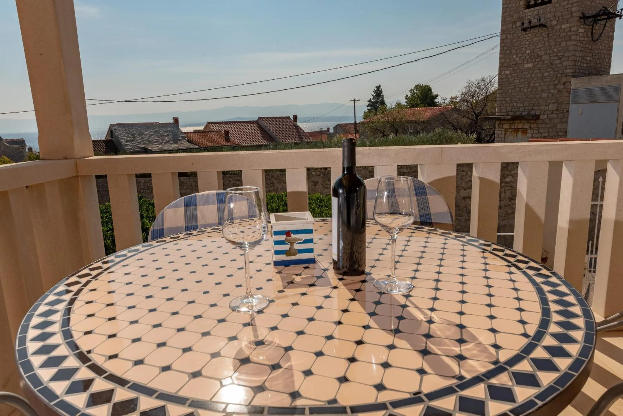 Balcony/Terrace in Apartments Magdalena