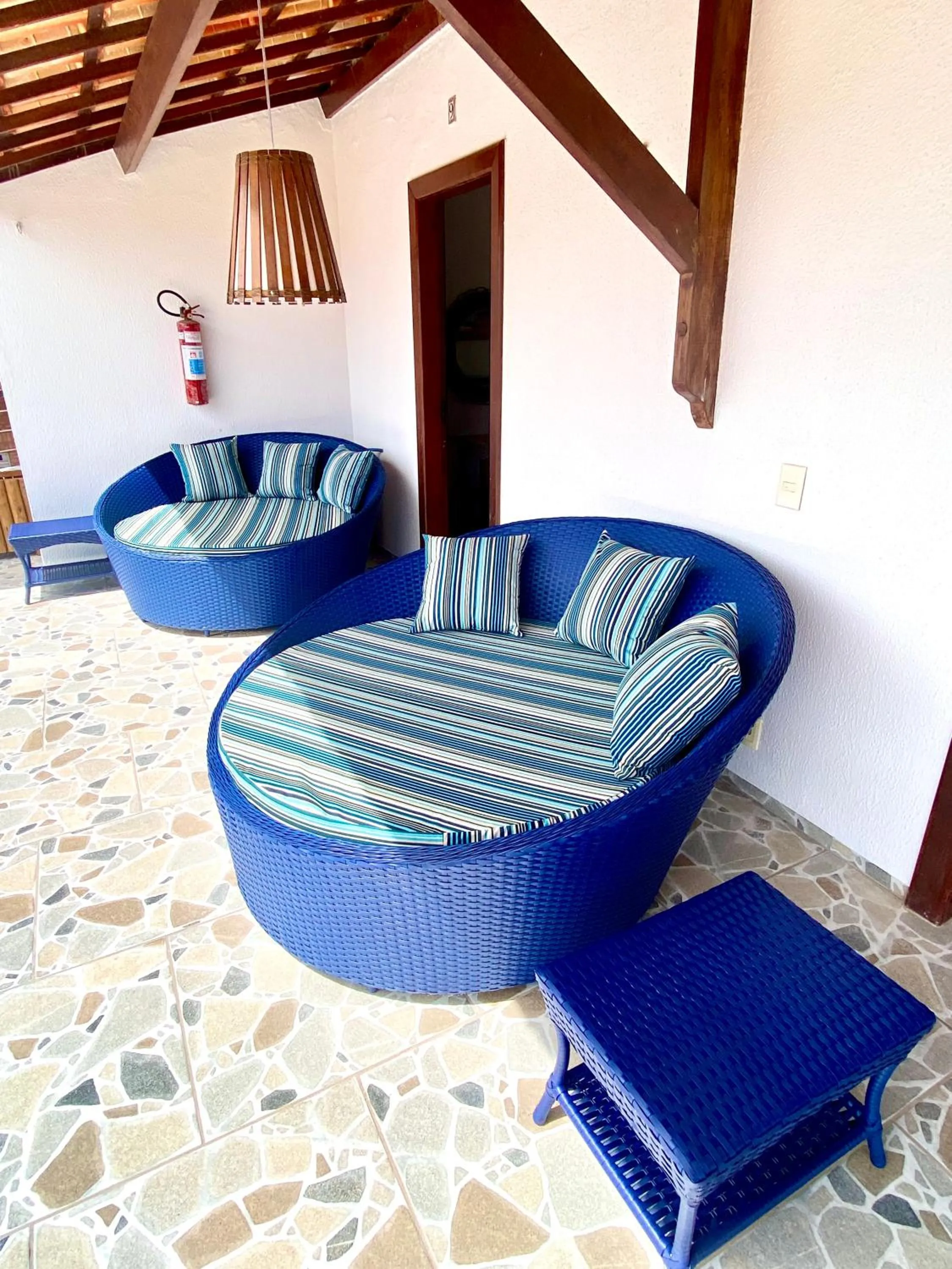 Balcony/Terrace in Hotel e Pousada Cumbuco Guesthouse