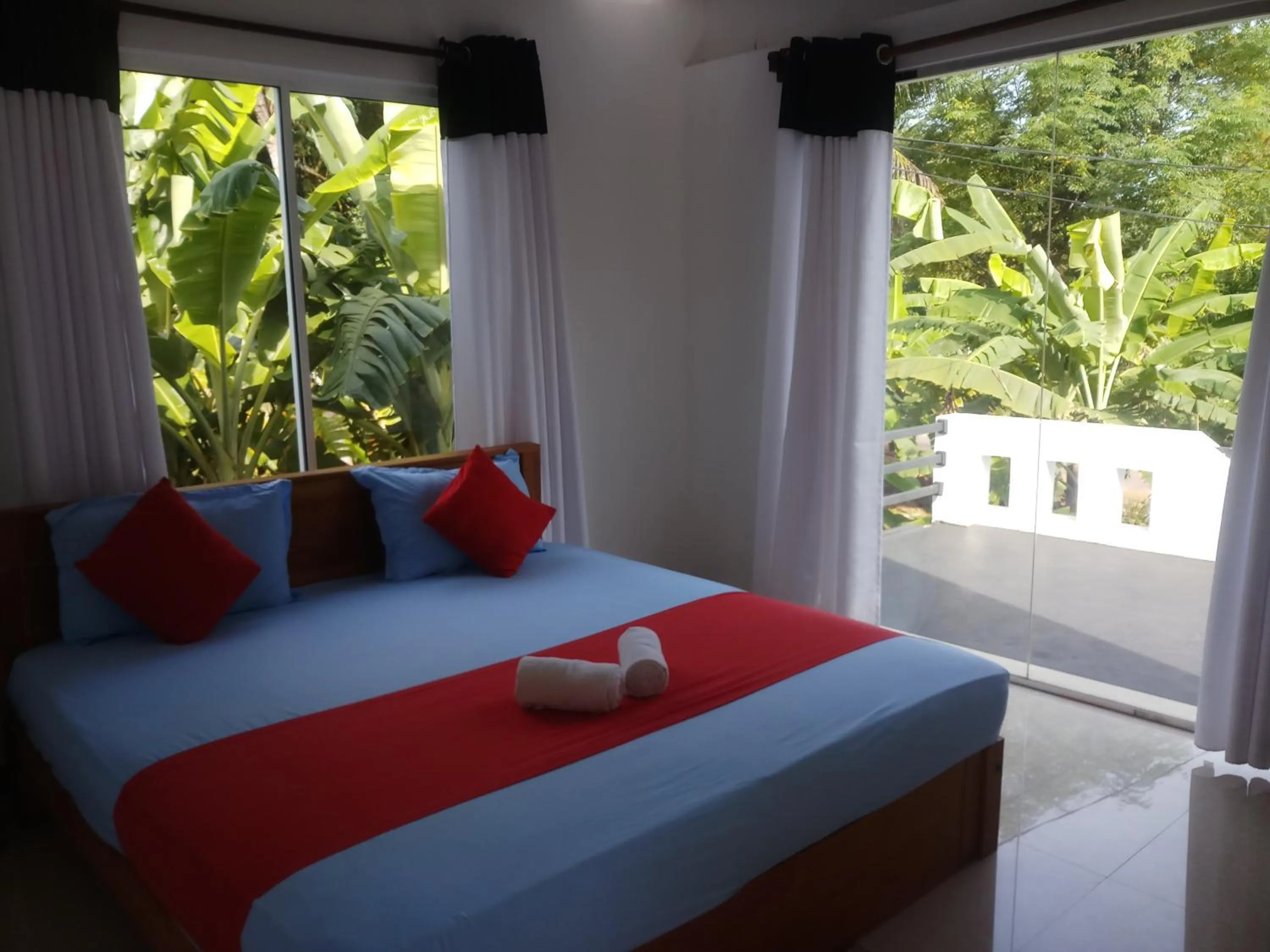 Balcony/Terrace, Bed in Cassia Udawalawe