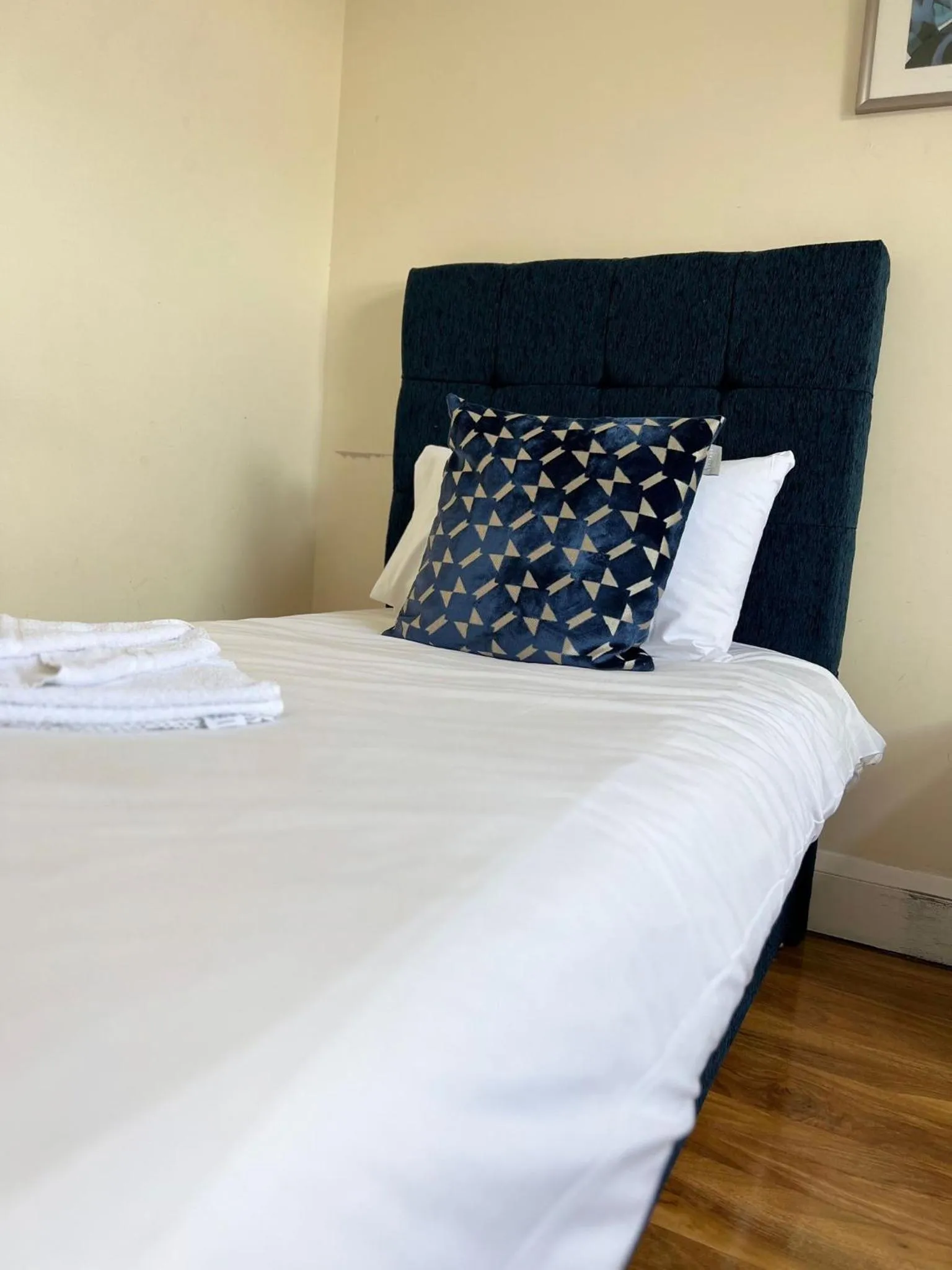 Bed in RC Airport Rooms