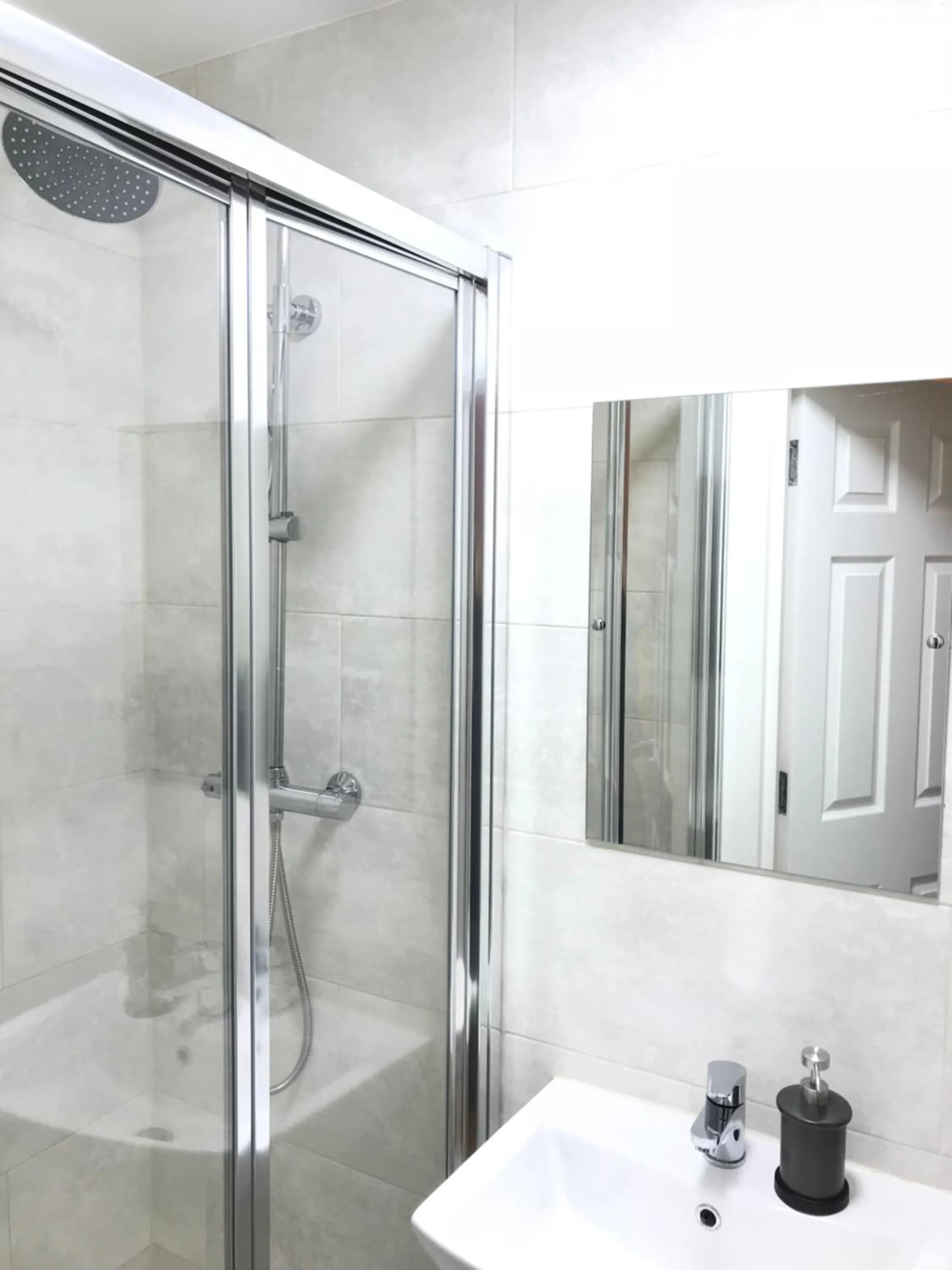 Bathroom in RC Airport Rooms