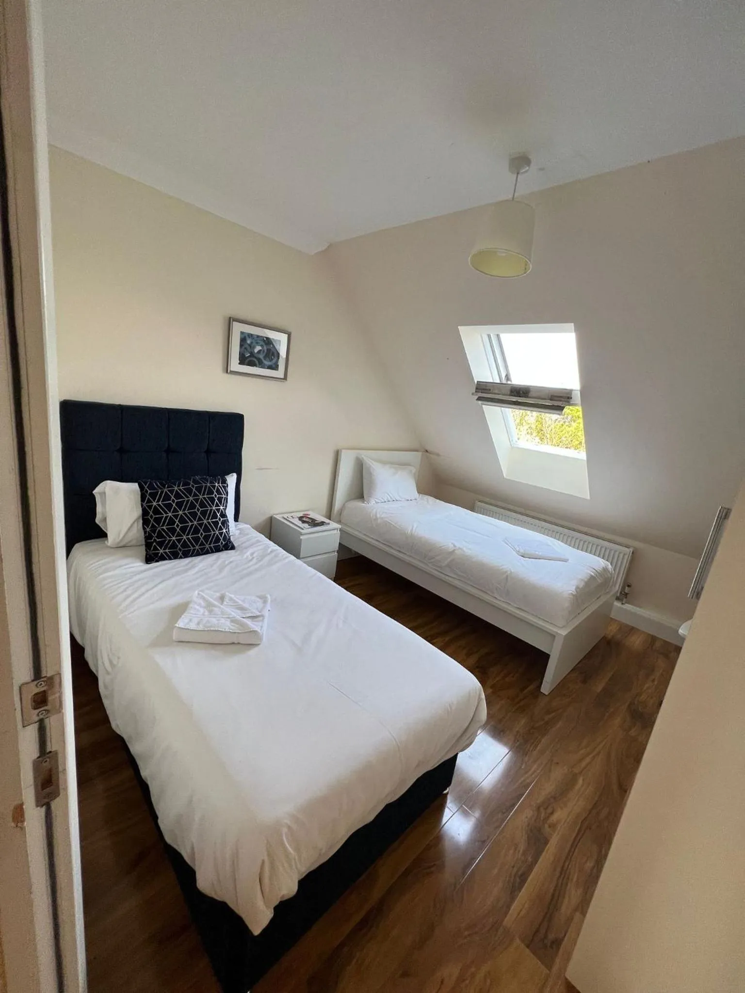 Bed in RC Airport Rooms