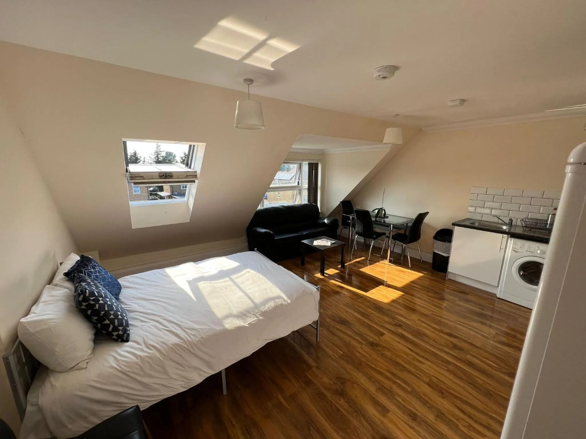 Bed in RC Airport Rooms