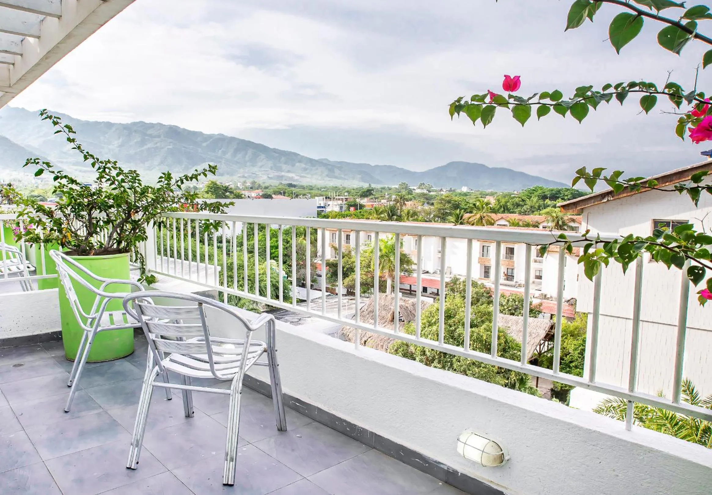 Balcony/Terrace in Hotel Santorini Resort