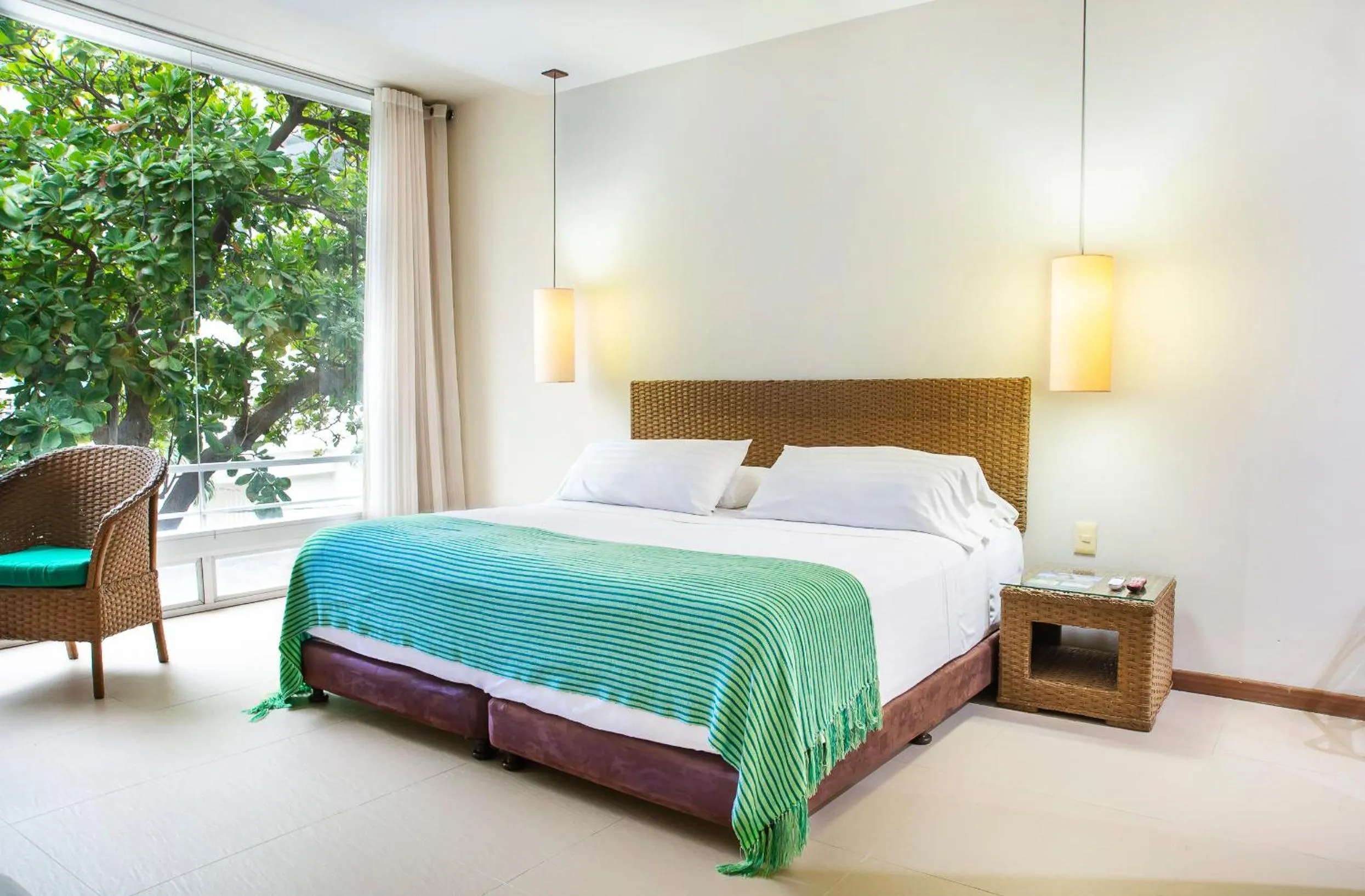 Photo of the whole room, Bed in Hotel Santorini Resort