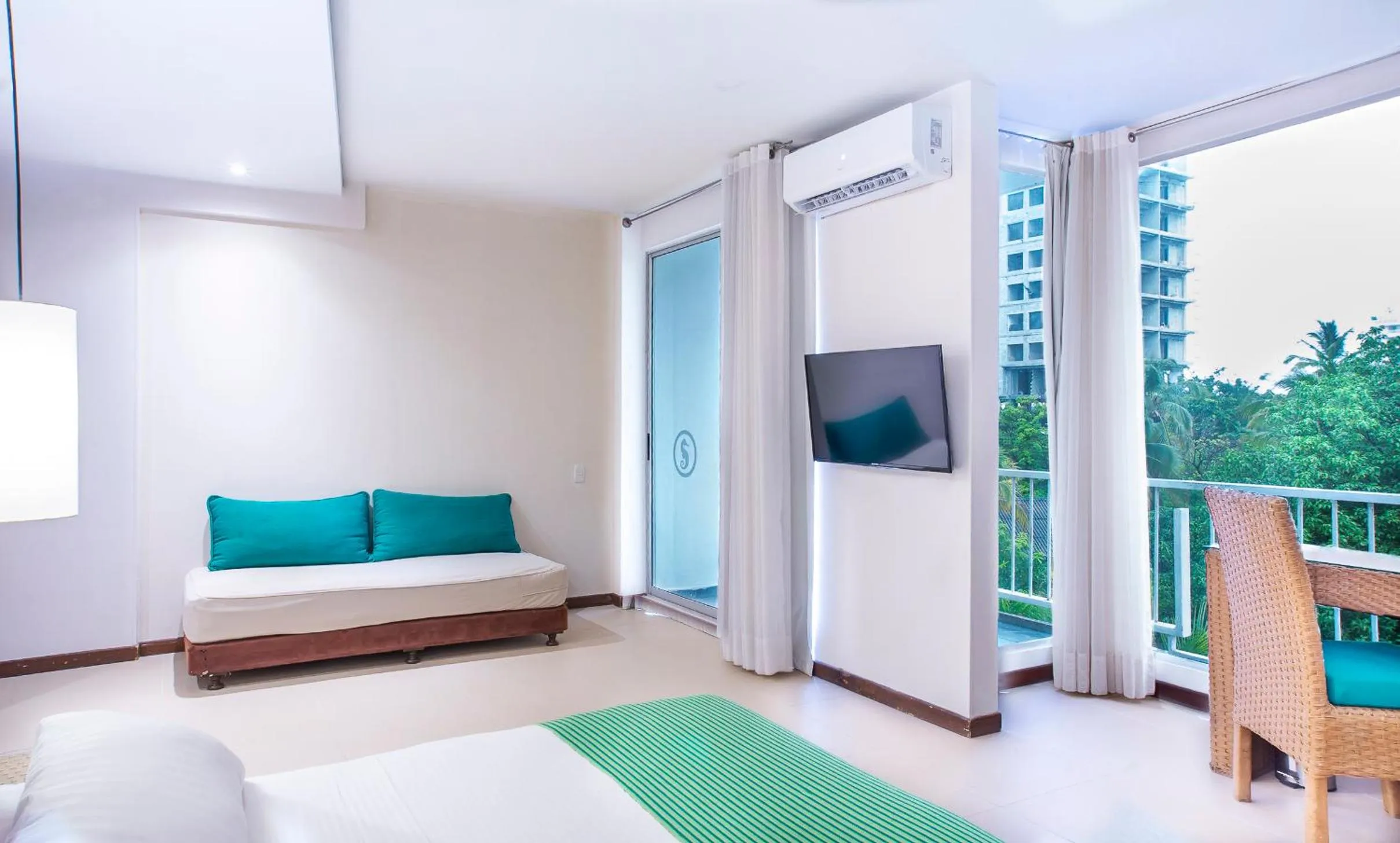 Photo of the whole room, Bed in Hotel Santorini Resort