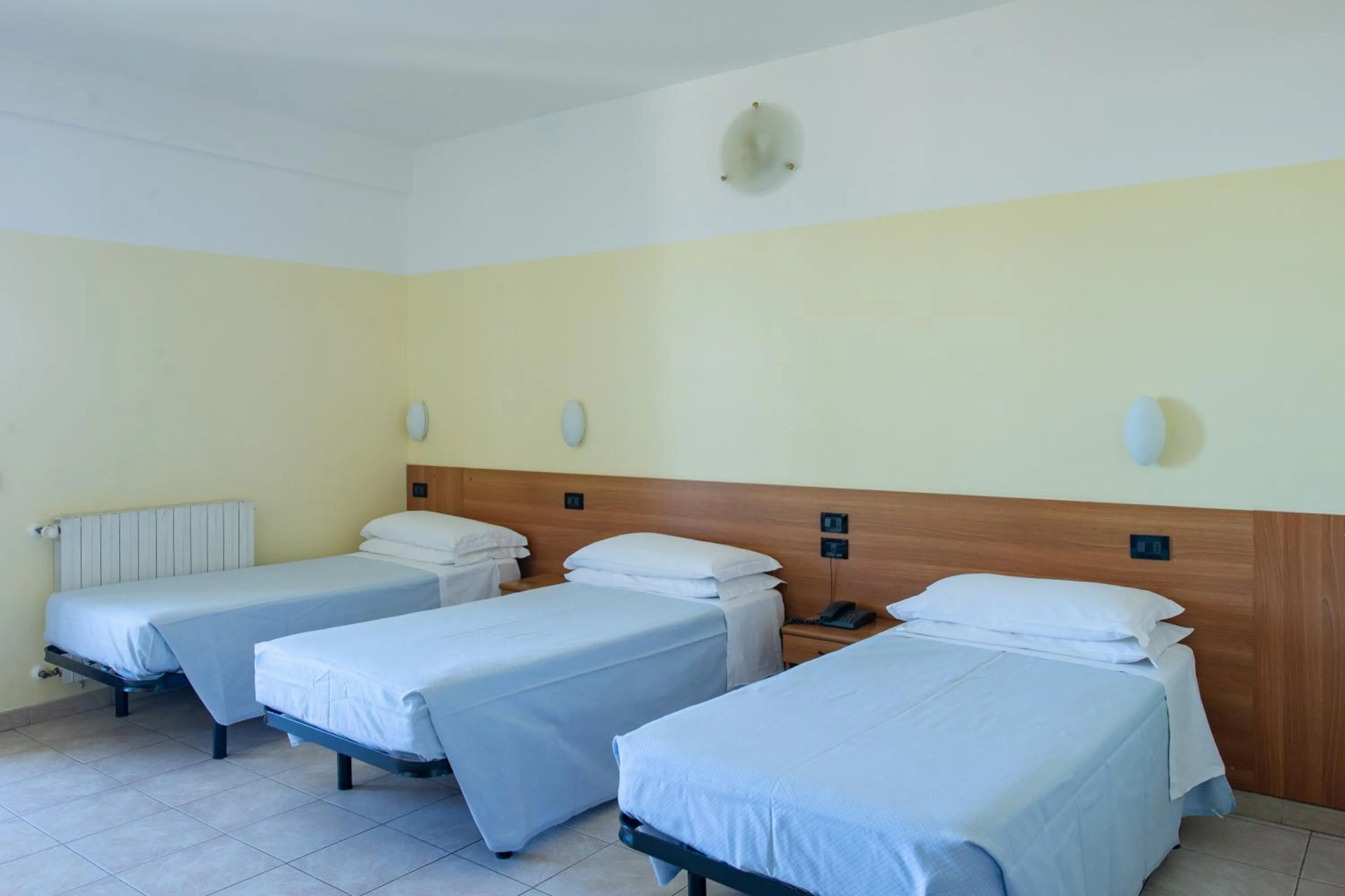 Bed in Hotel Fattori