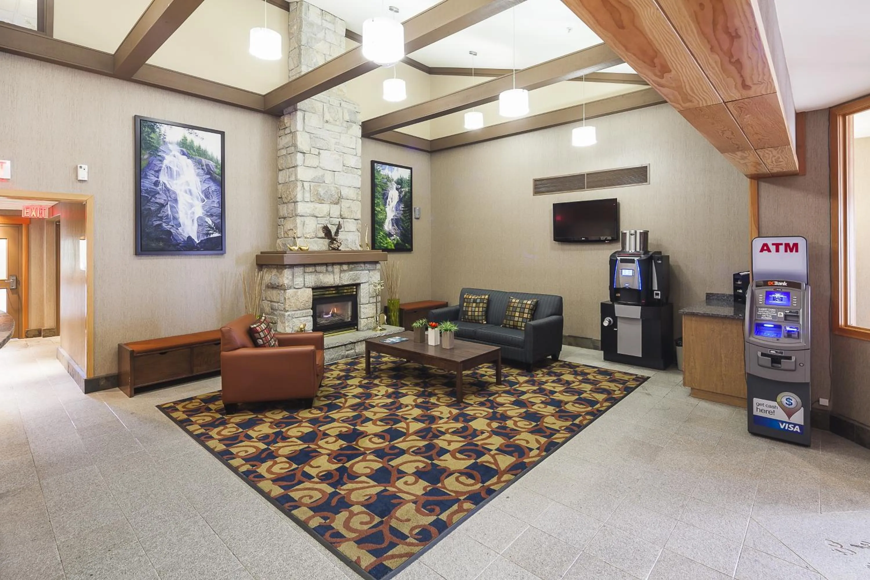 Lobby or reception in Mountain Retreat
