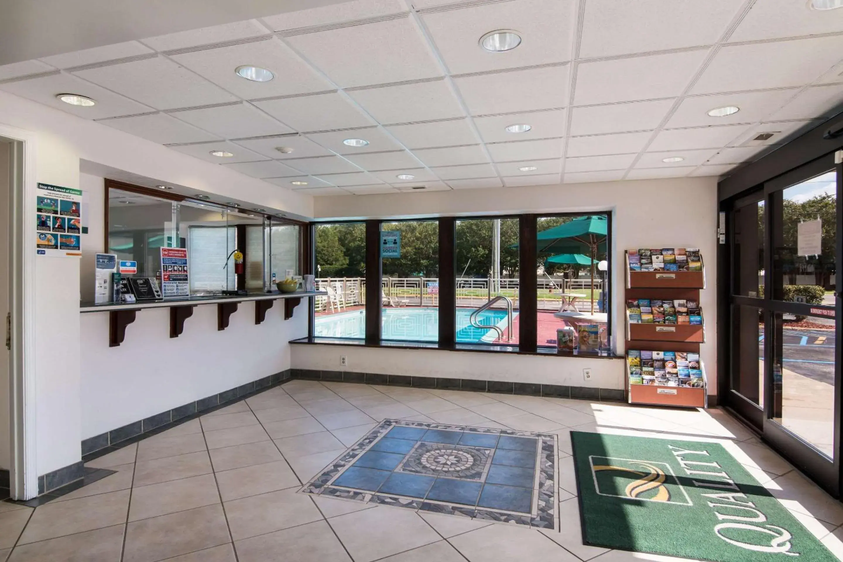 Lobby or reception in Quality Inn Little Creek Lobby or reception in Quality Inn Little Creek