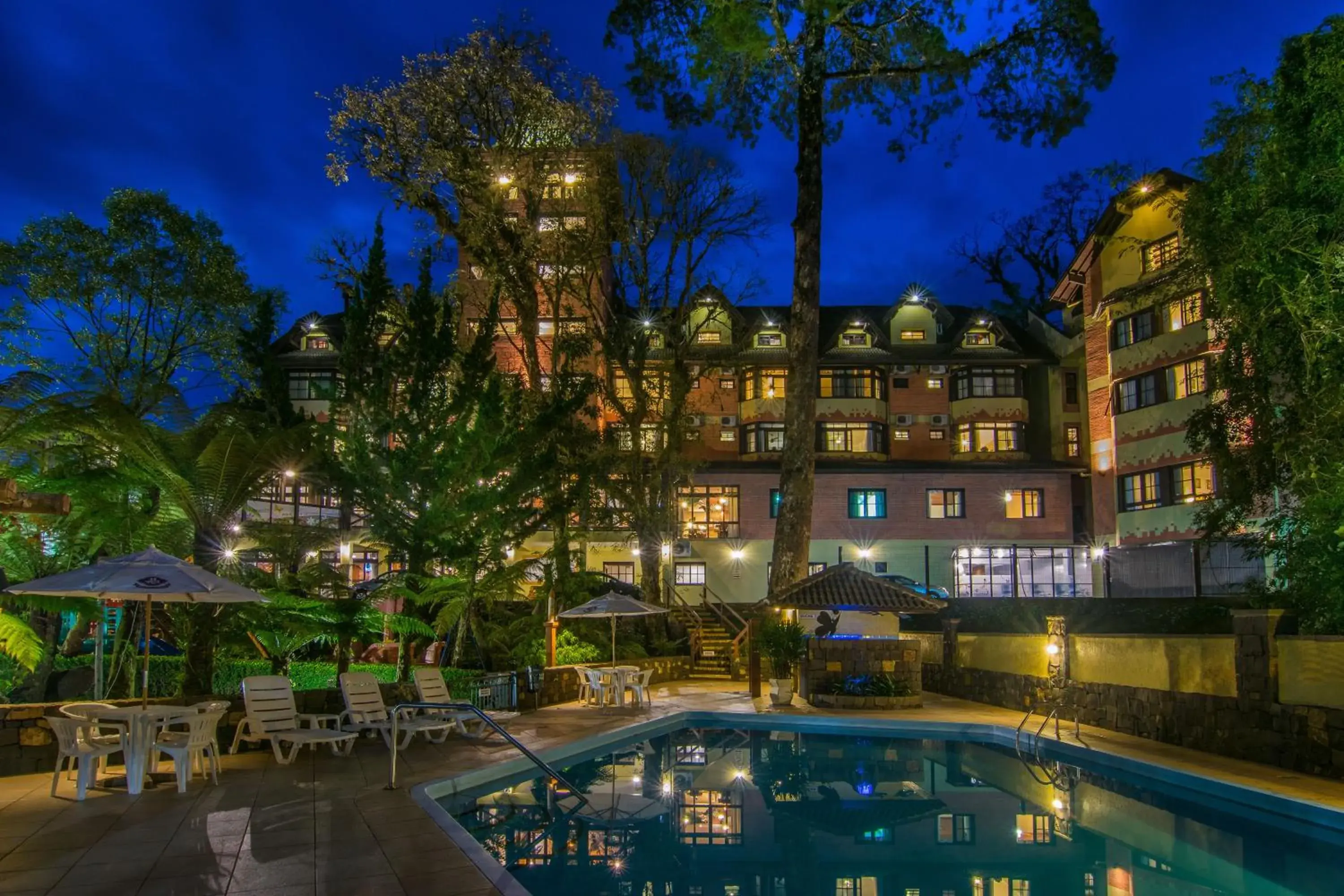 Property building in Hotel Recanto da Serra Property building in Hotel Recanto da Serra