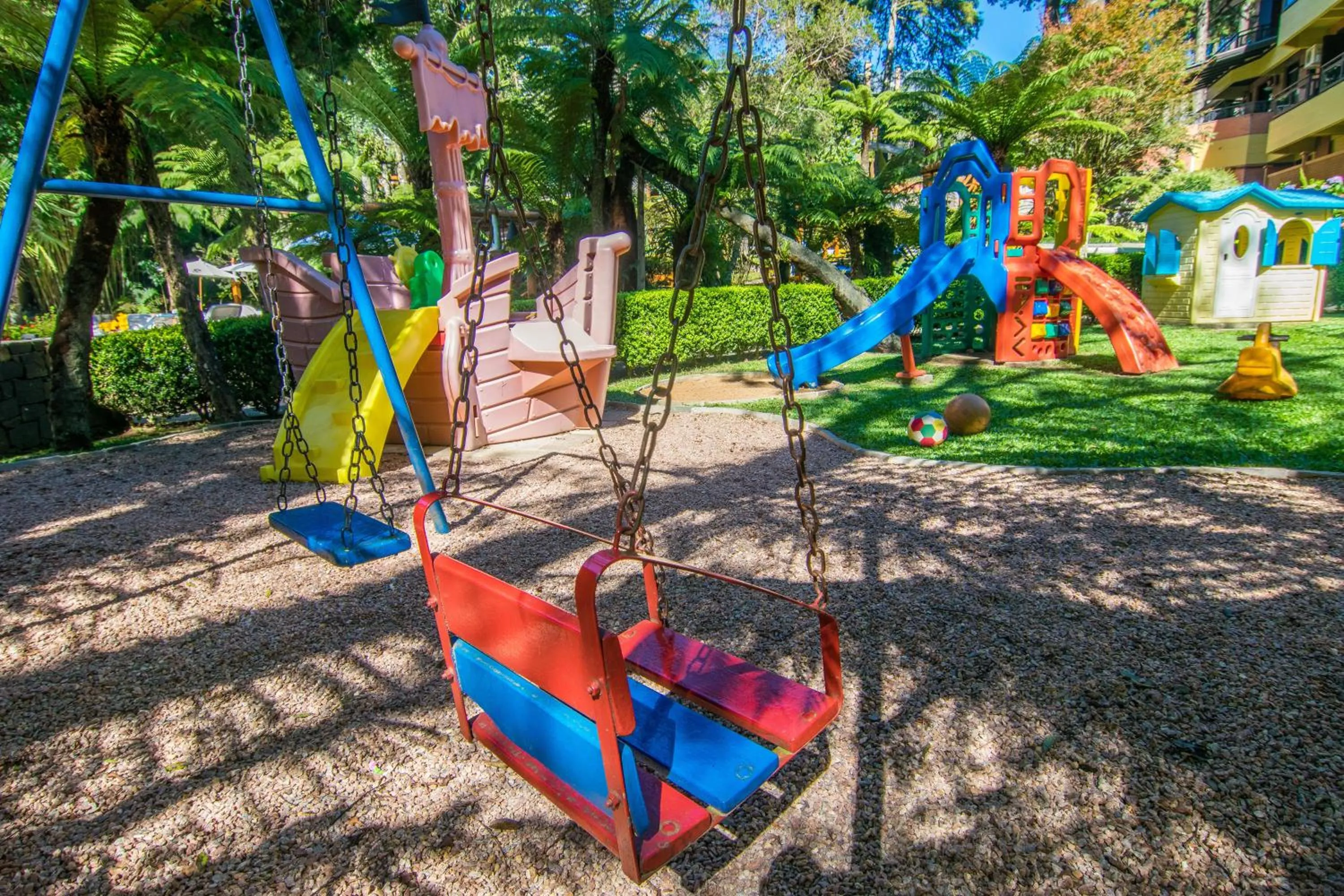 Children play ground in Hotel Recanto da Serra