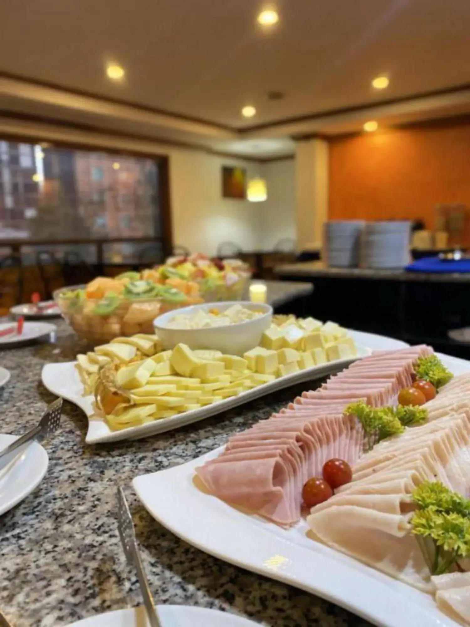 Buffet breakfast in Hotel Bogotá Regency Usaquén Buffet breakfast in Hotel Bogotá Regency Usaquén