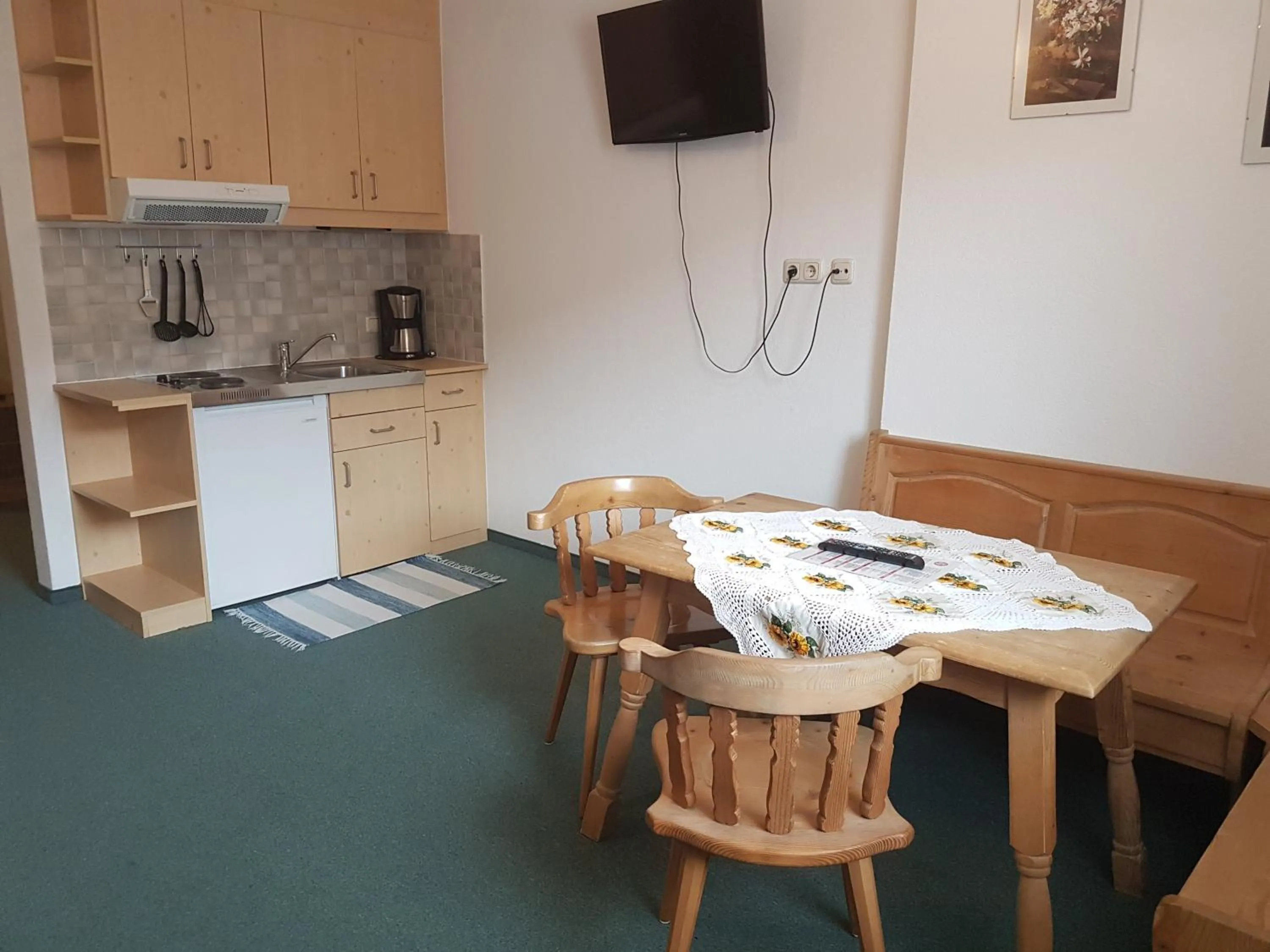 Kitchen or kitchenette in Gasthof Schützenwirt