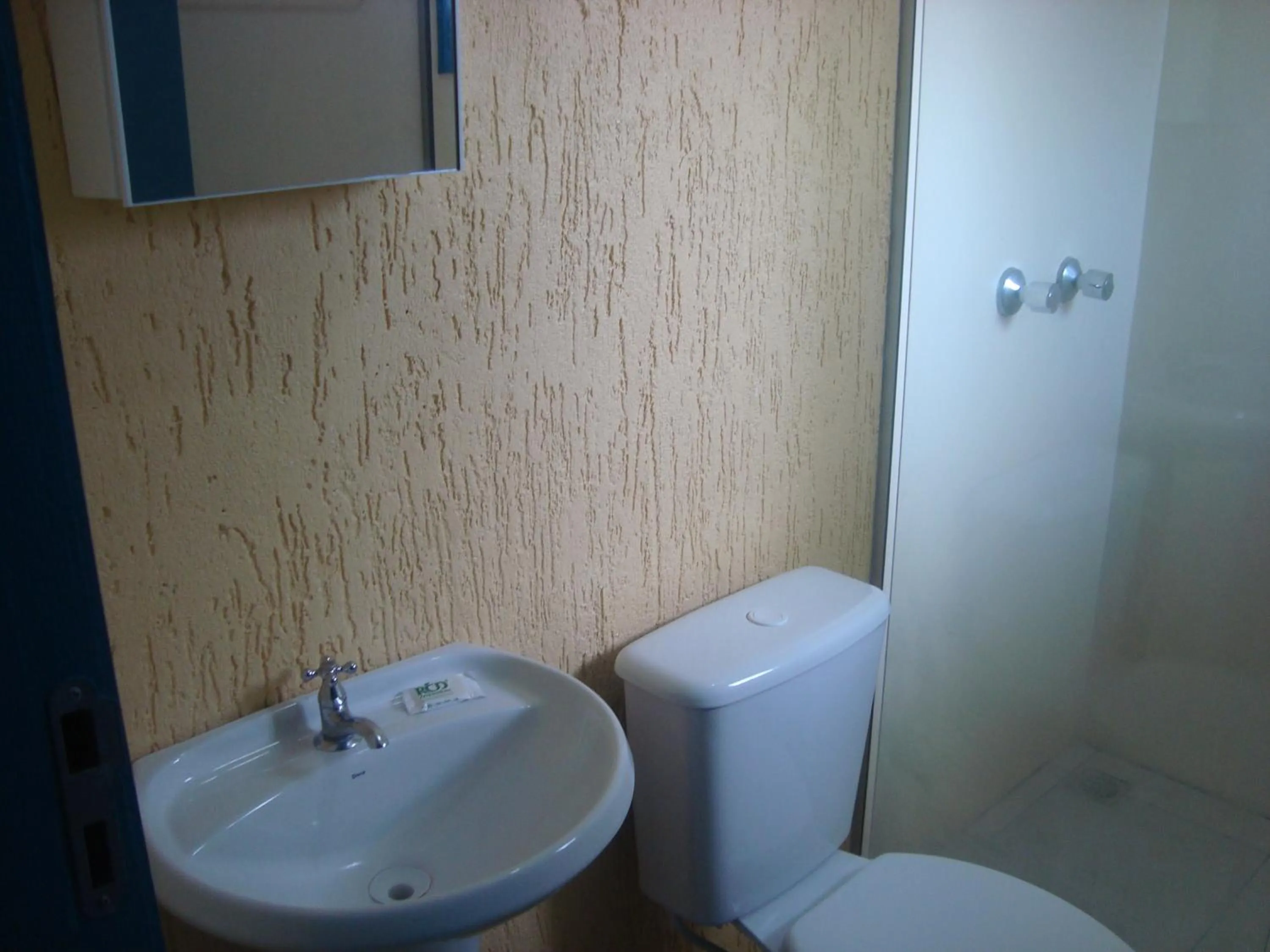 Bathroom in Pousada Recanto Alpino