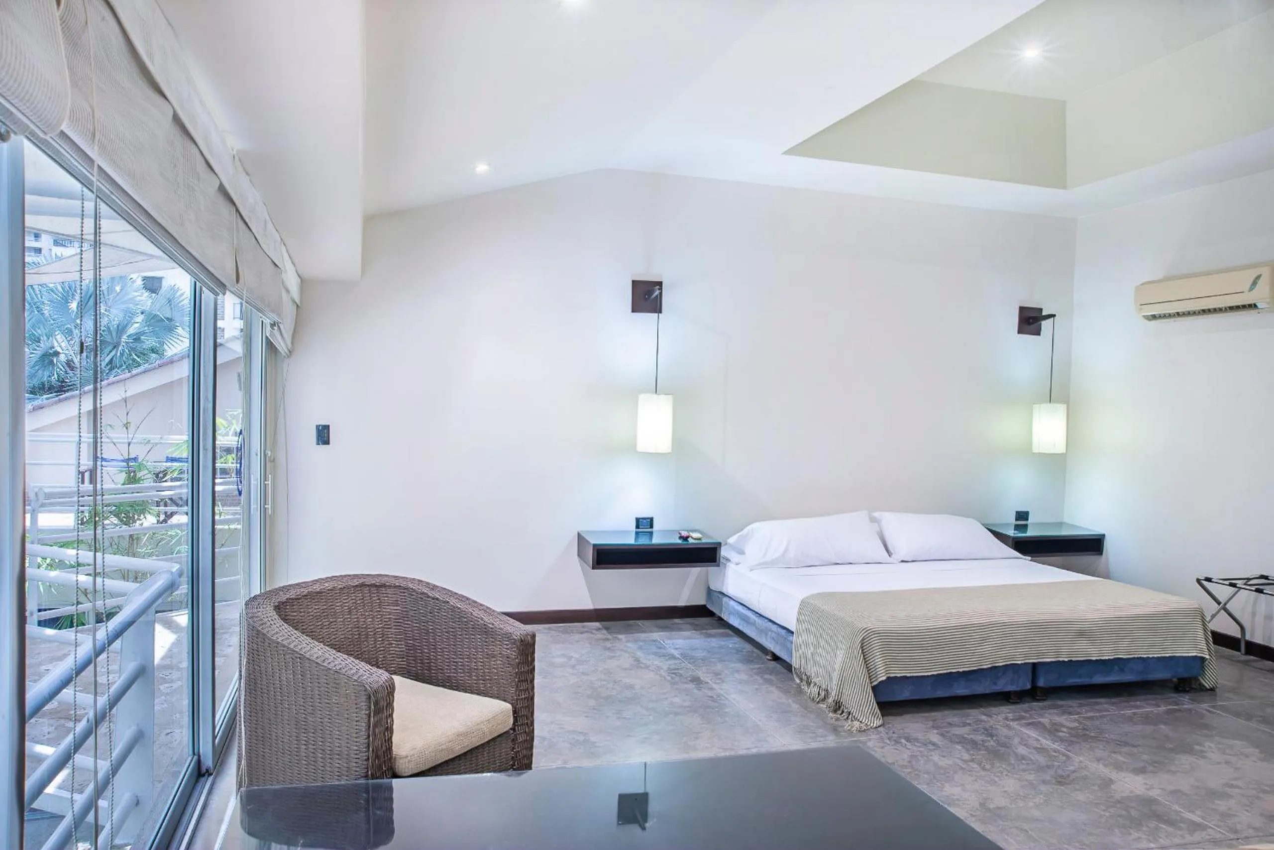 Photo of the whole room, Bed in Hotel Santorini Express y Cabañas