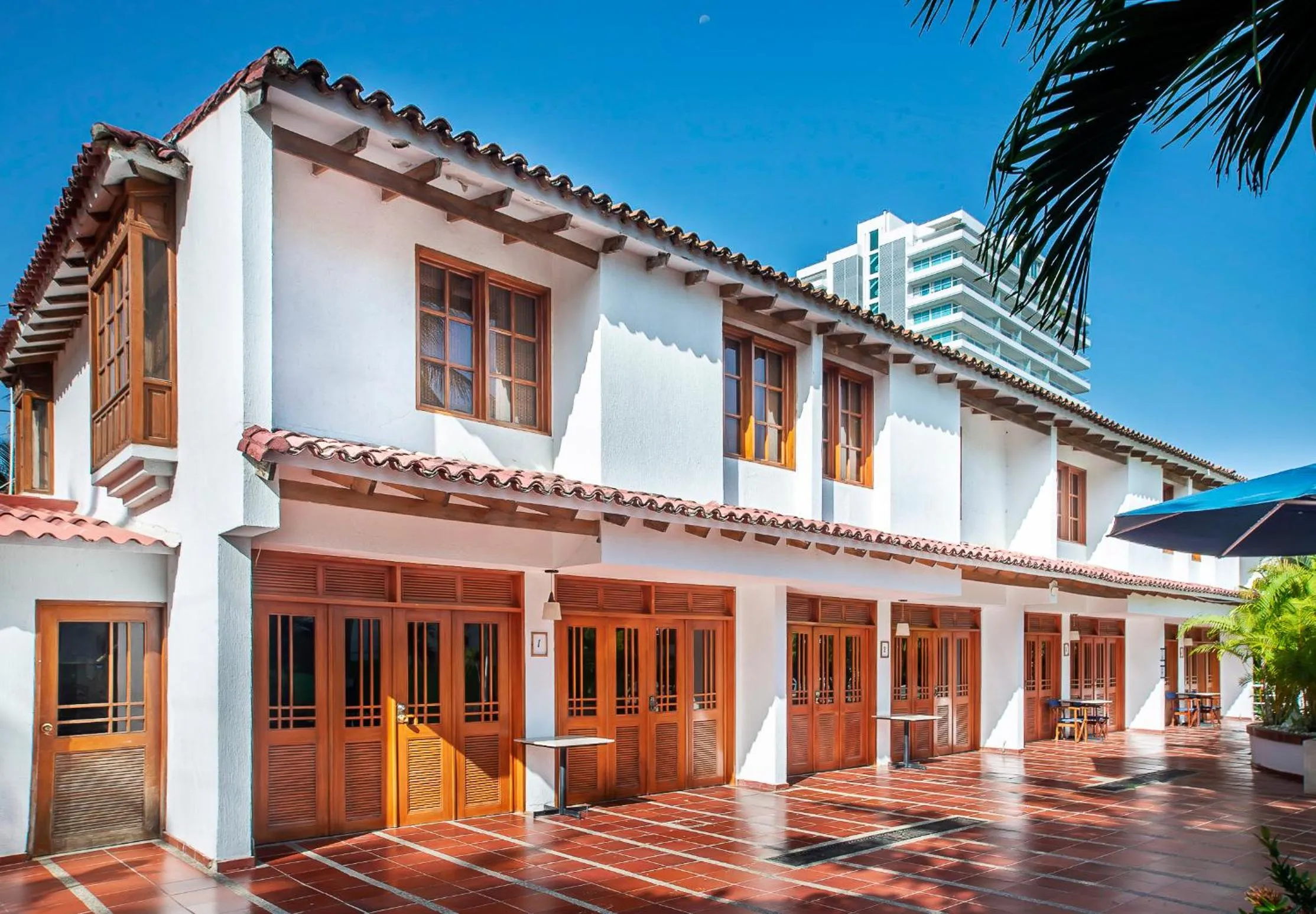 Property building in Hotel Santorini Express y Cabañas