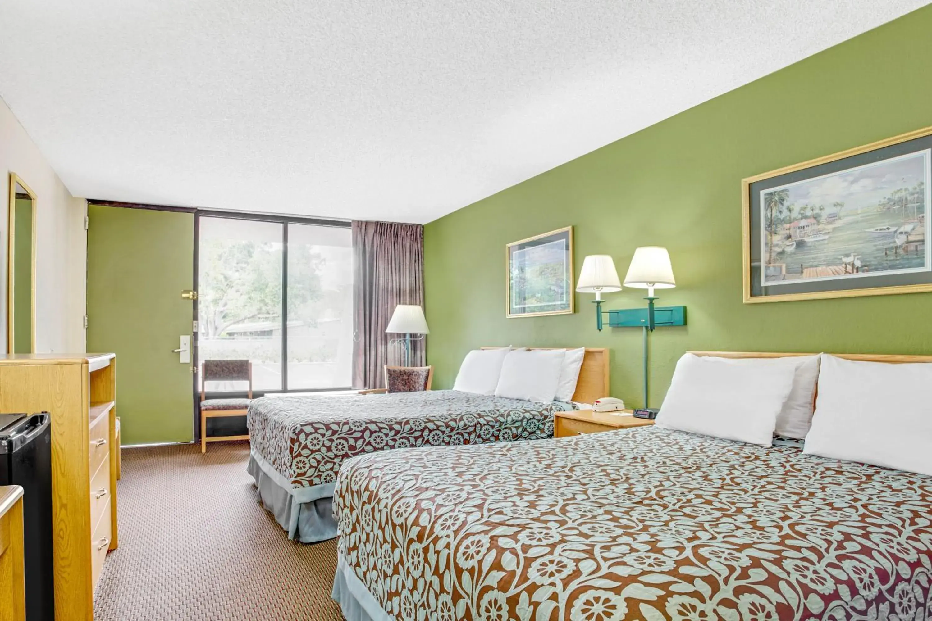 Poolside Double Room with Two Double Beds - Pet Friendly/Non-Smoking in Days Inn by Wyndham Bradenton - Near the Gulf Poolside Double Room with Two Double Beds - Pet Friendly/Non-Smoking in Days Inn by Wyndham Bradenton - Near the Gulf