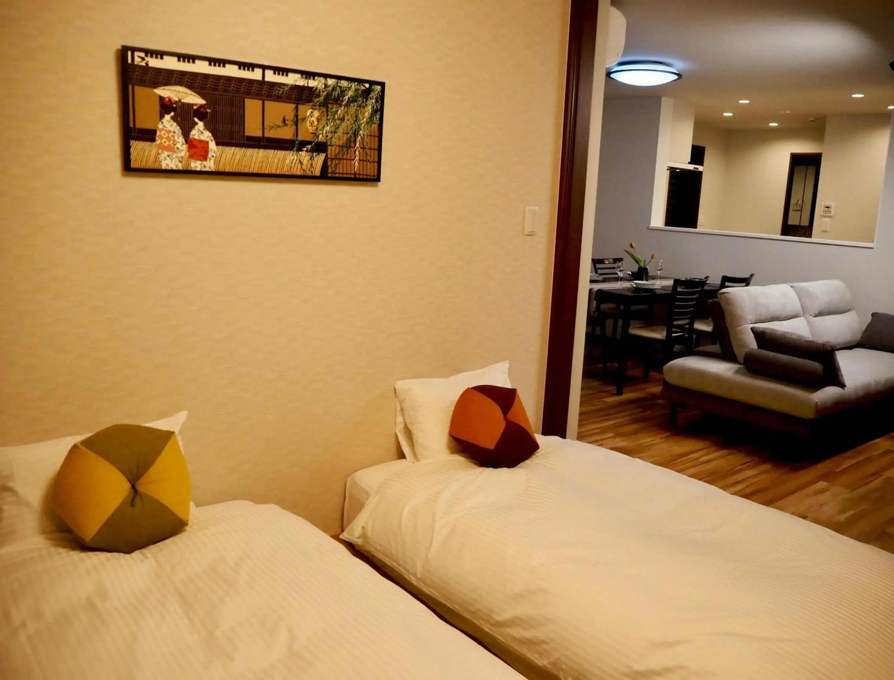 Bed in Yukari Kyoto Bed in Yukari Kyoto