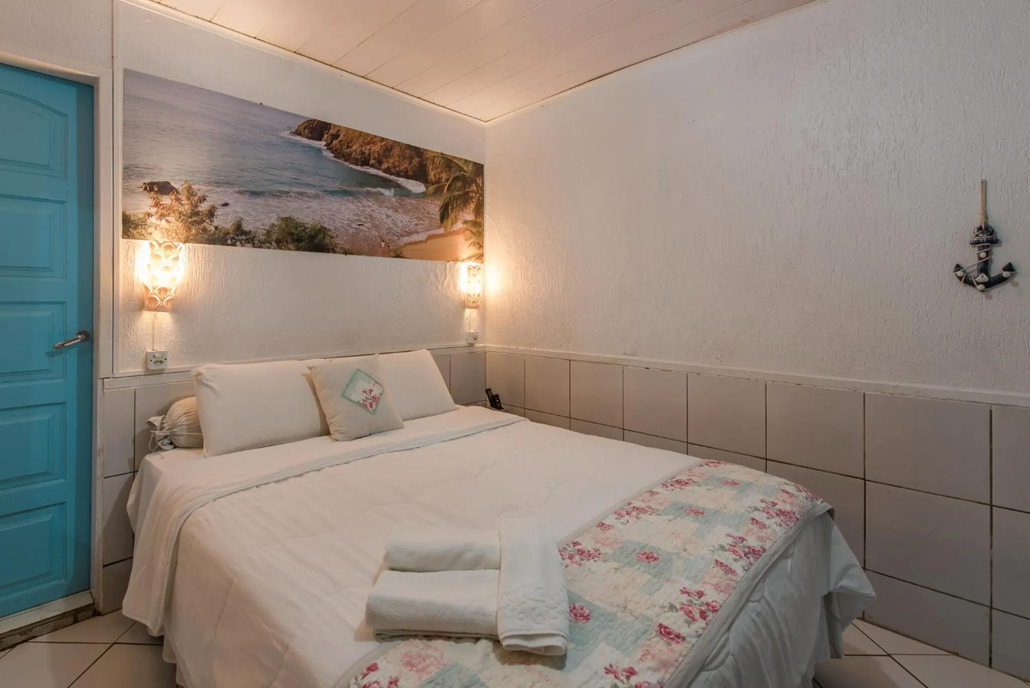 Bed in Pousada da Carmô