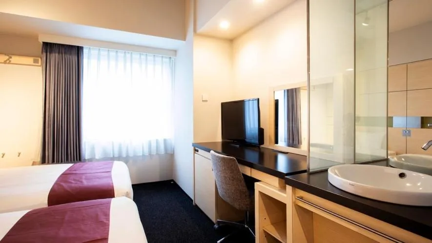 Bed in S Peria Hotel Nagasaki