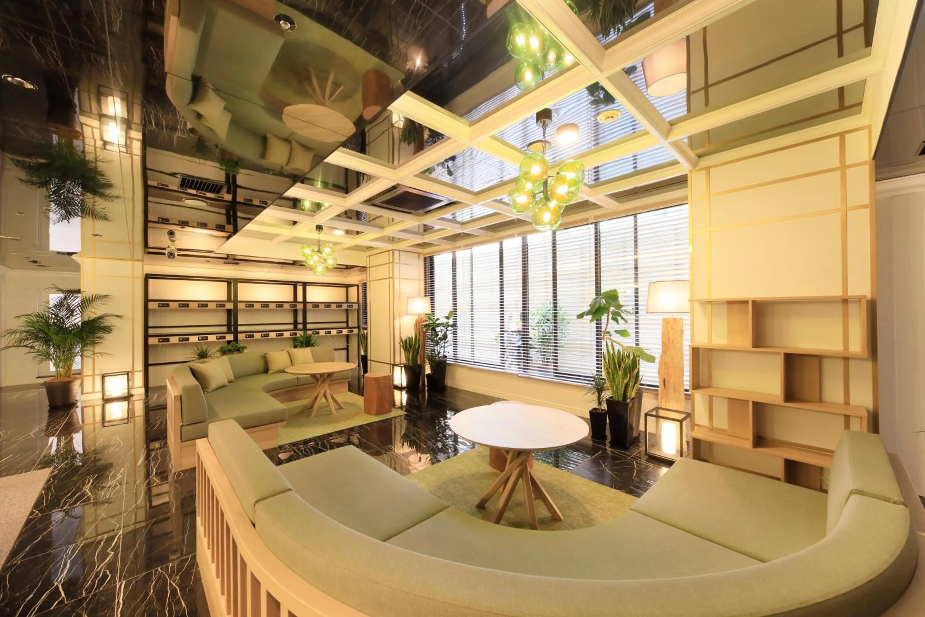 Lobby or reception in QuintessaHotel KagoshimaTenmonkan Relax&Sleep