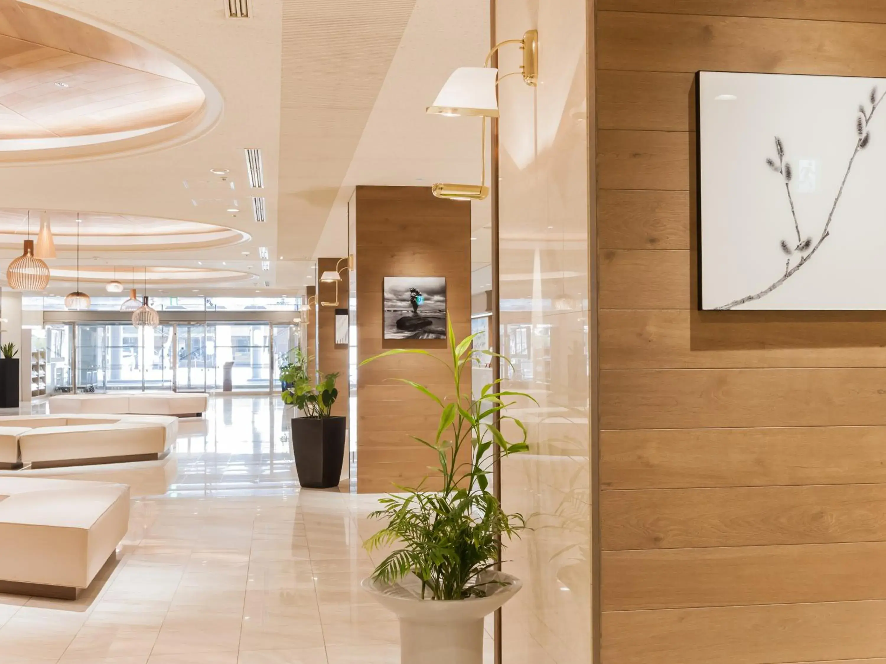 Lobby or reception in Art Hotel Asahikawa Lobby or reception in Art Hotel Asahikawa