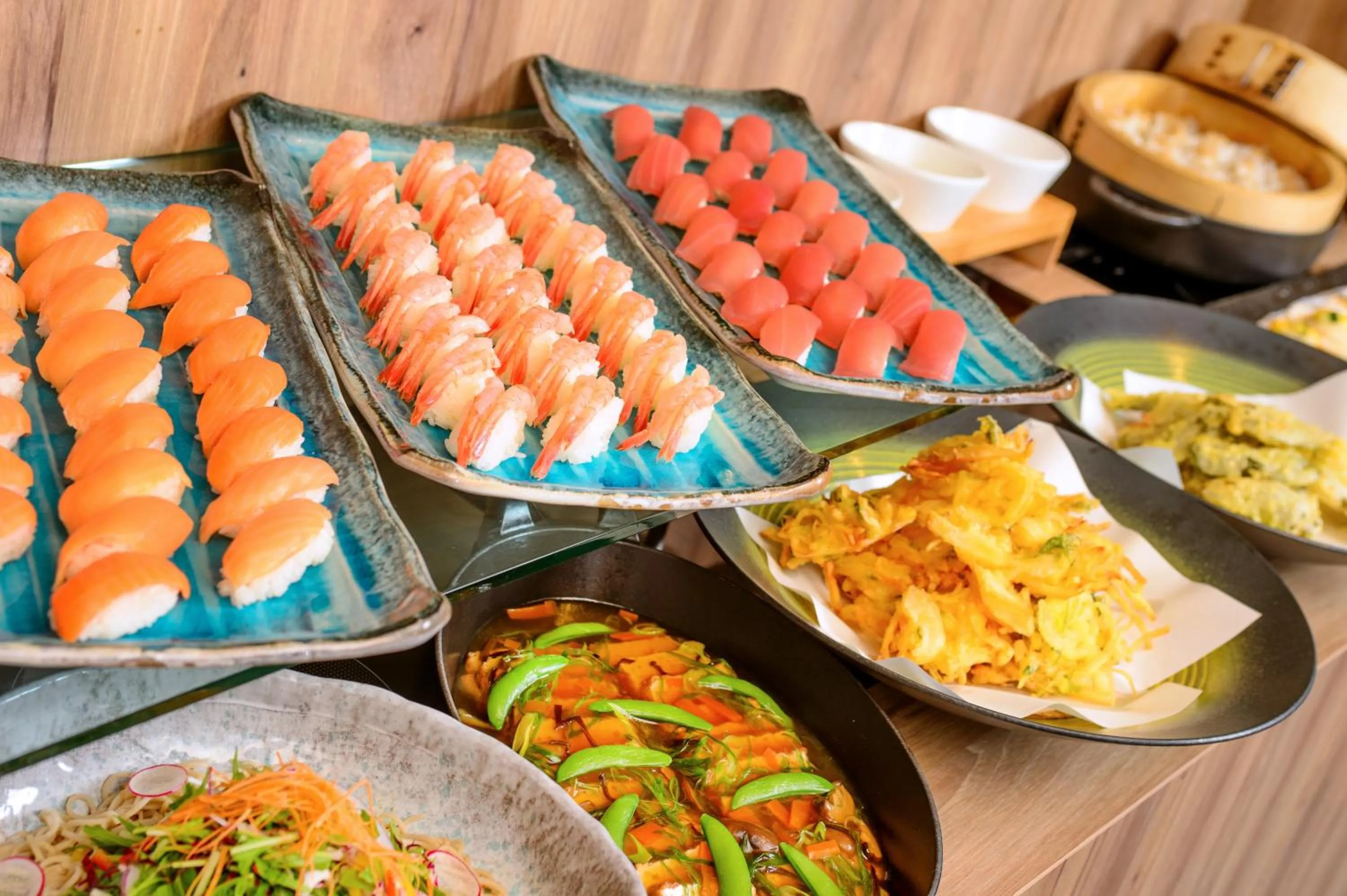 Restaurant/places to eat in Art Hotel Asahikawa