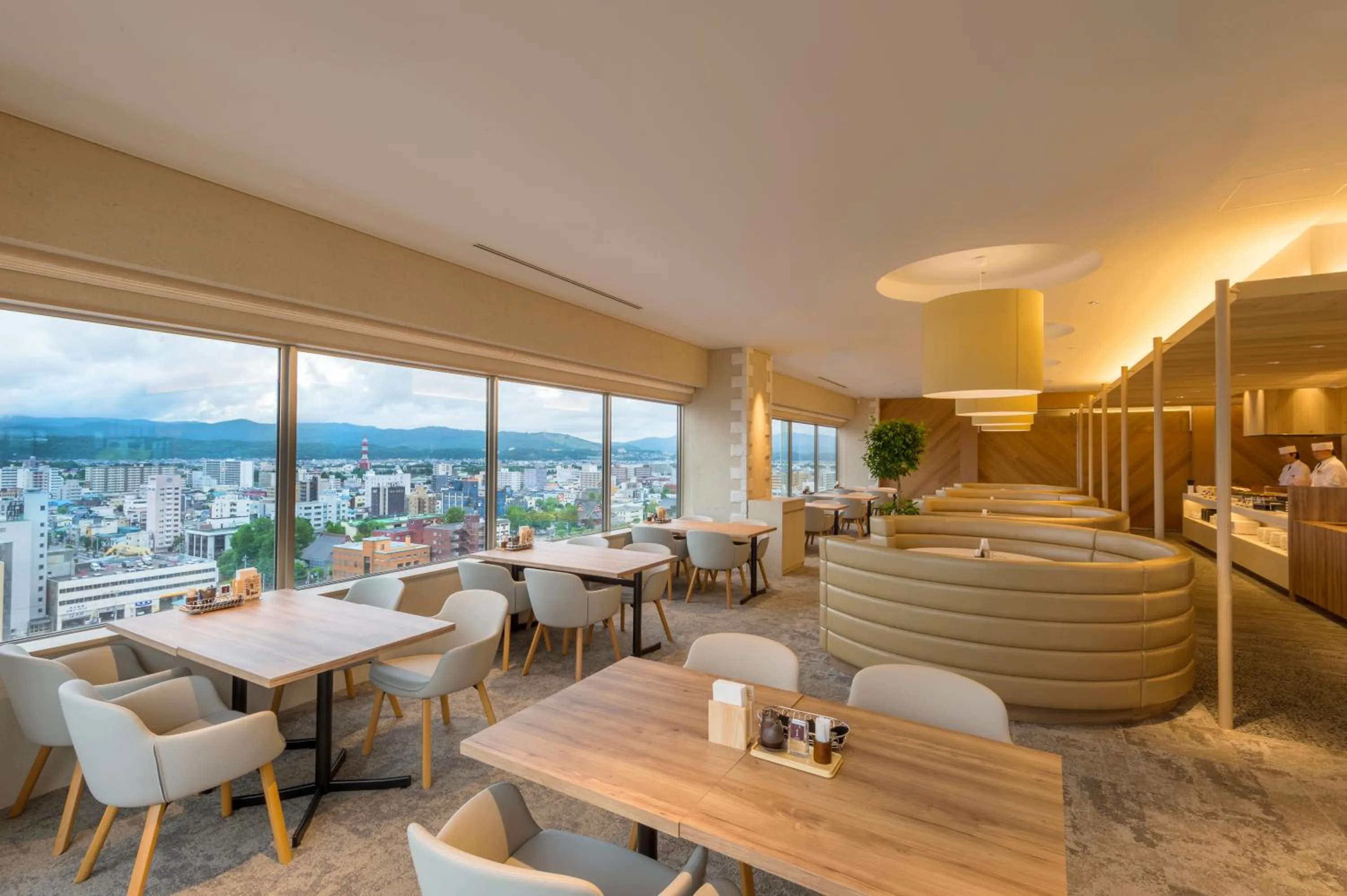 Restaurant/places to eat in Art Hotel Asahikawa