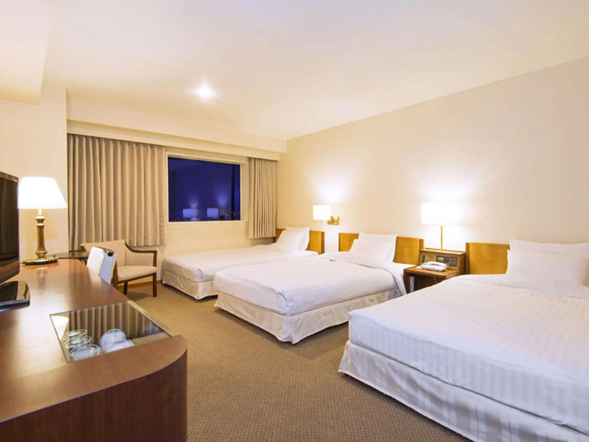 Photo of the whole room, Bed in Art Hotel Asahikawa