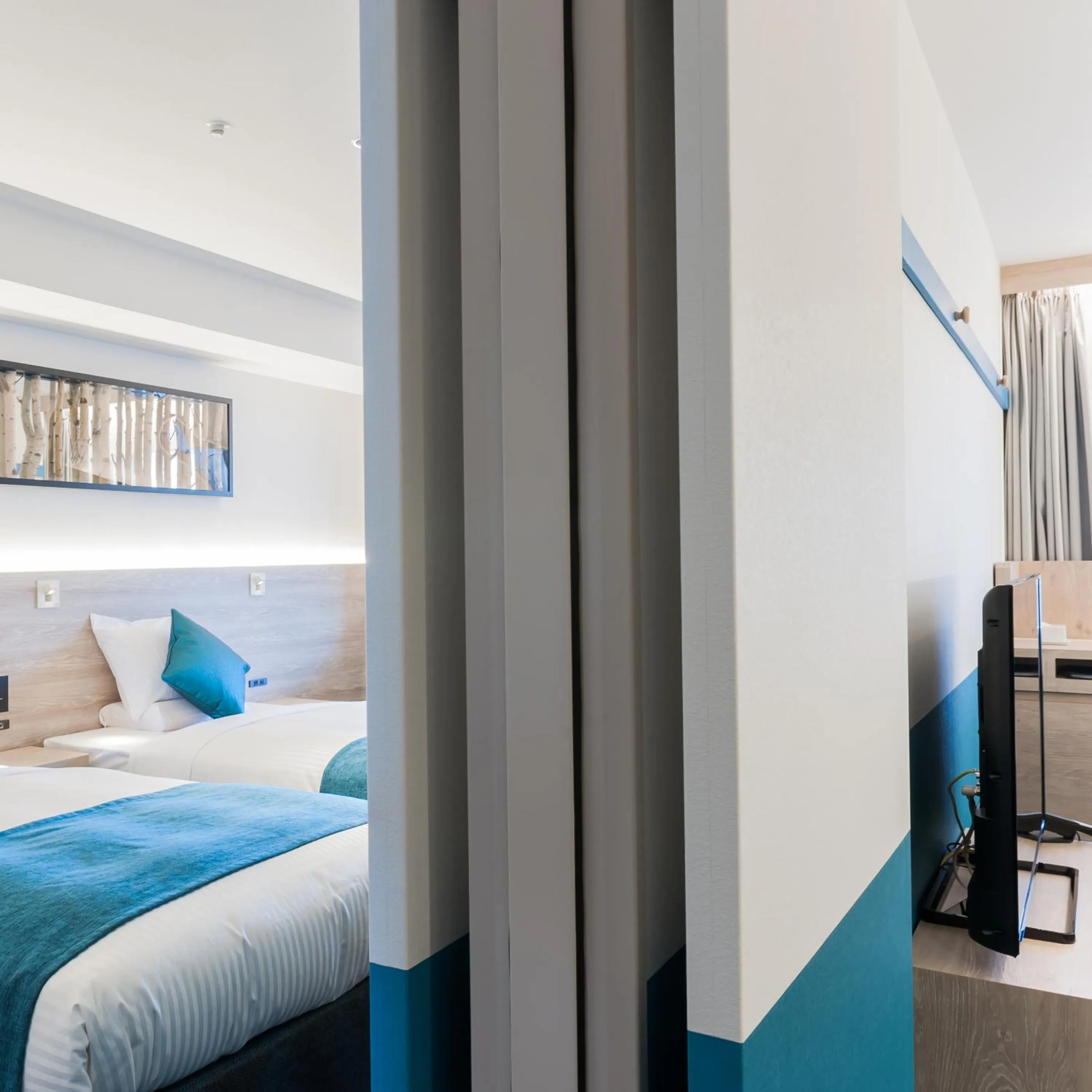 Photo of the whole room, Bed in Art Hotel Asahikawa