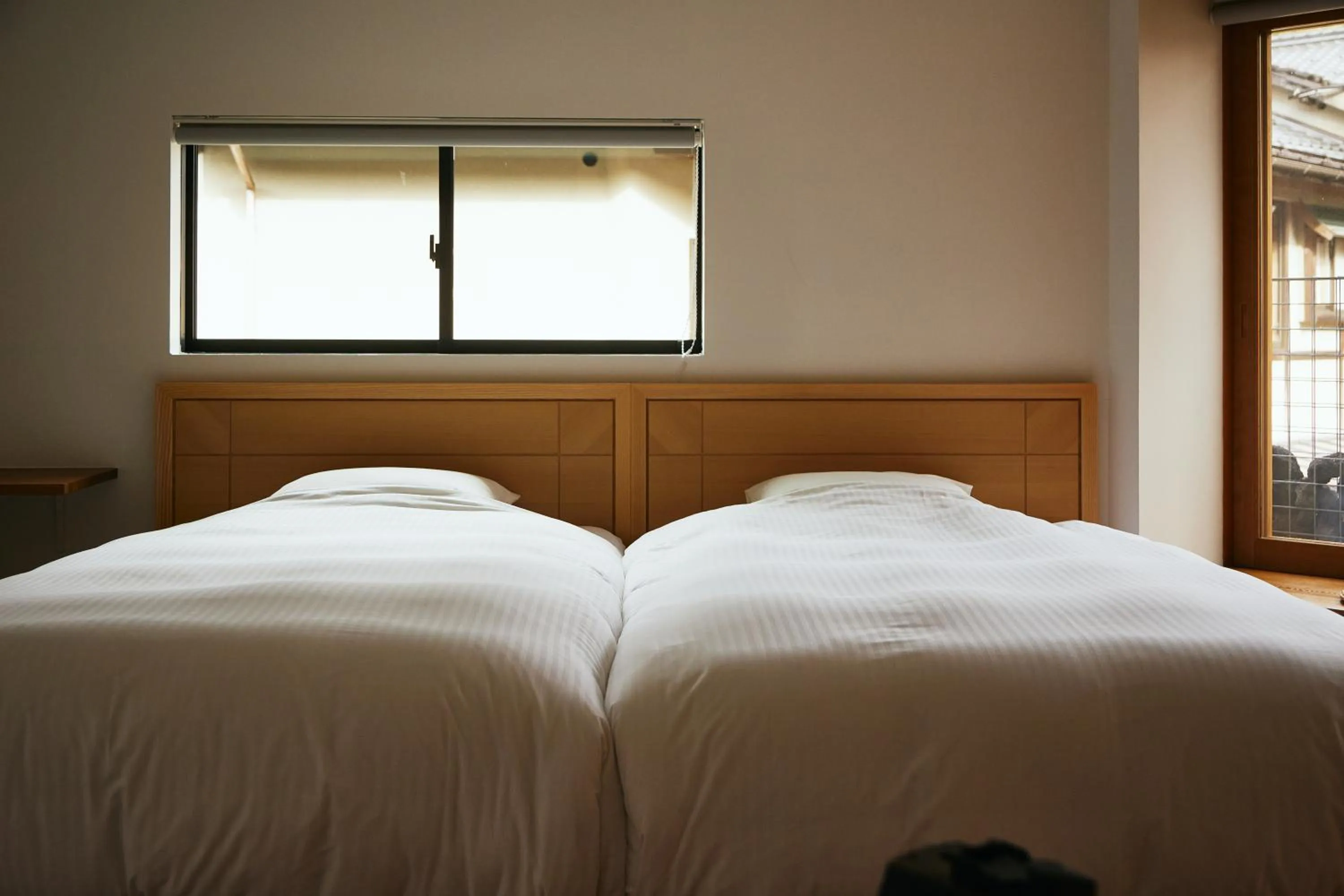 Bed in TSUCHIYA Kinosaki onsen