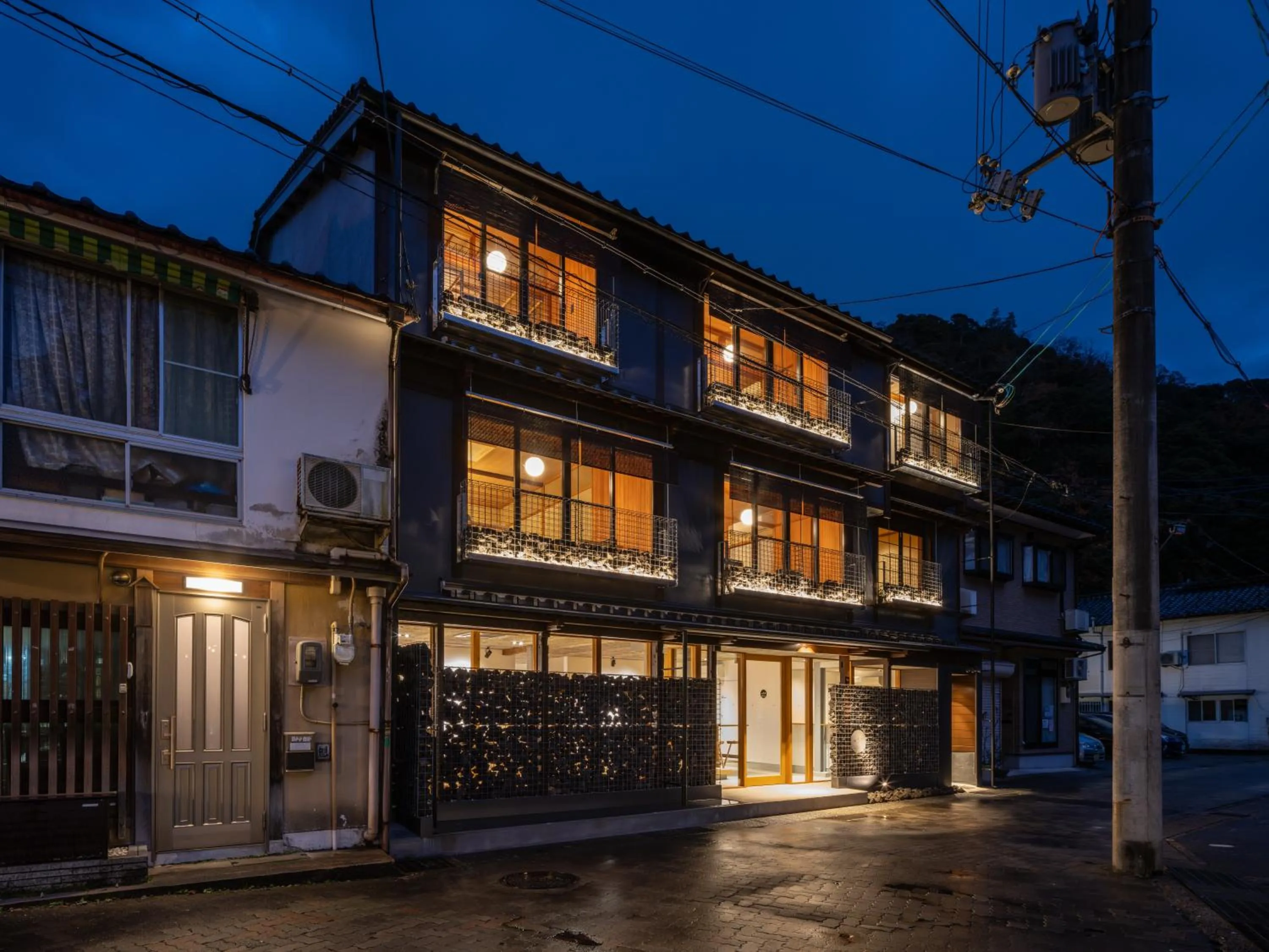 Property building in TSUCHIYA Kinosaki onsen