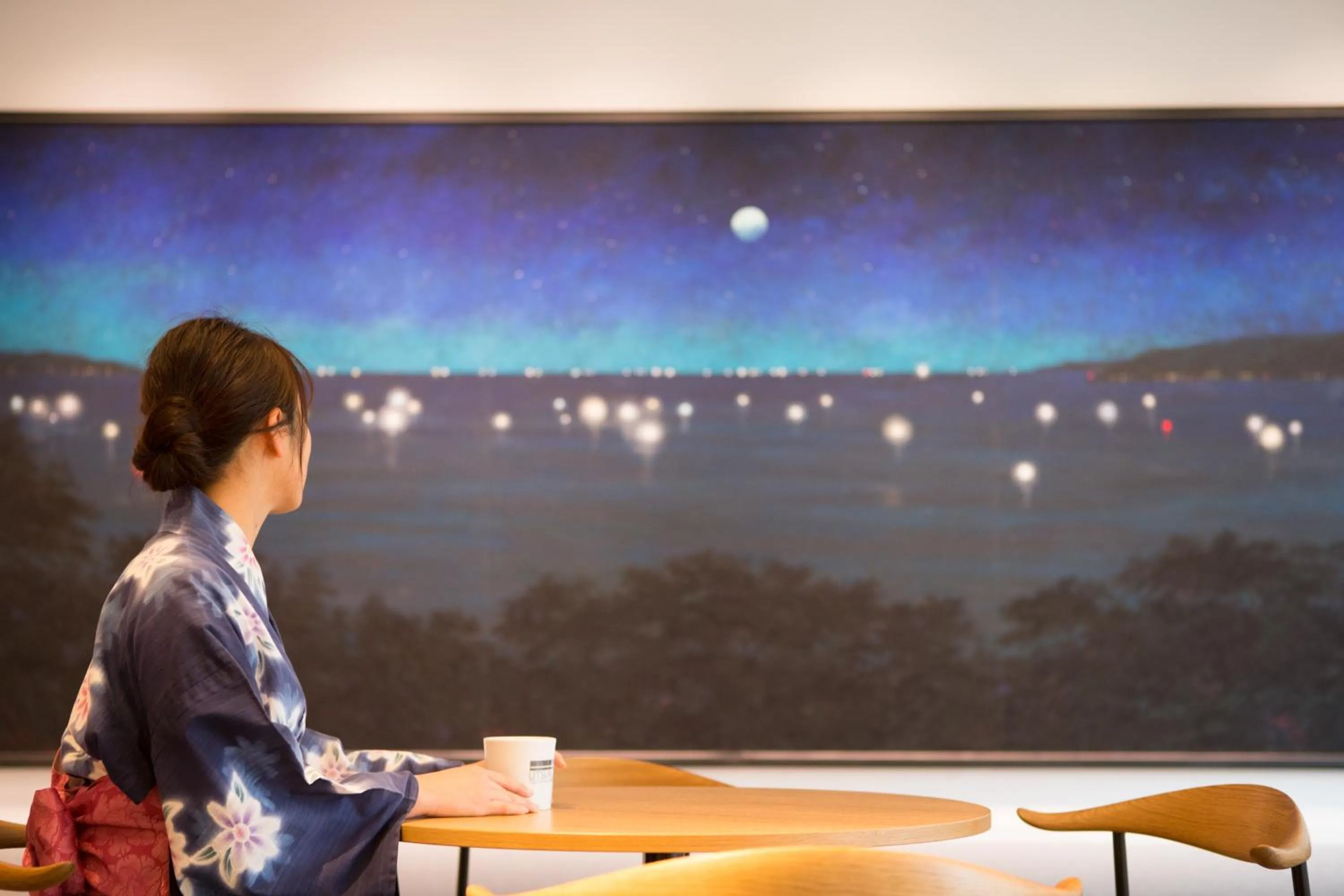 Dining area in TSUCHIYA Kinosaki onsen