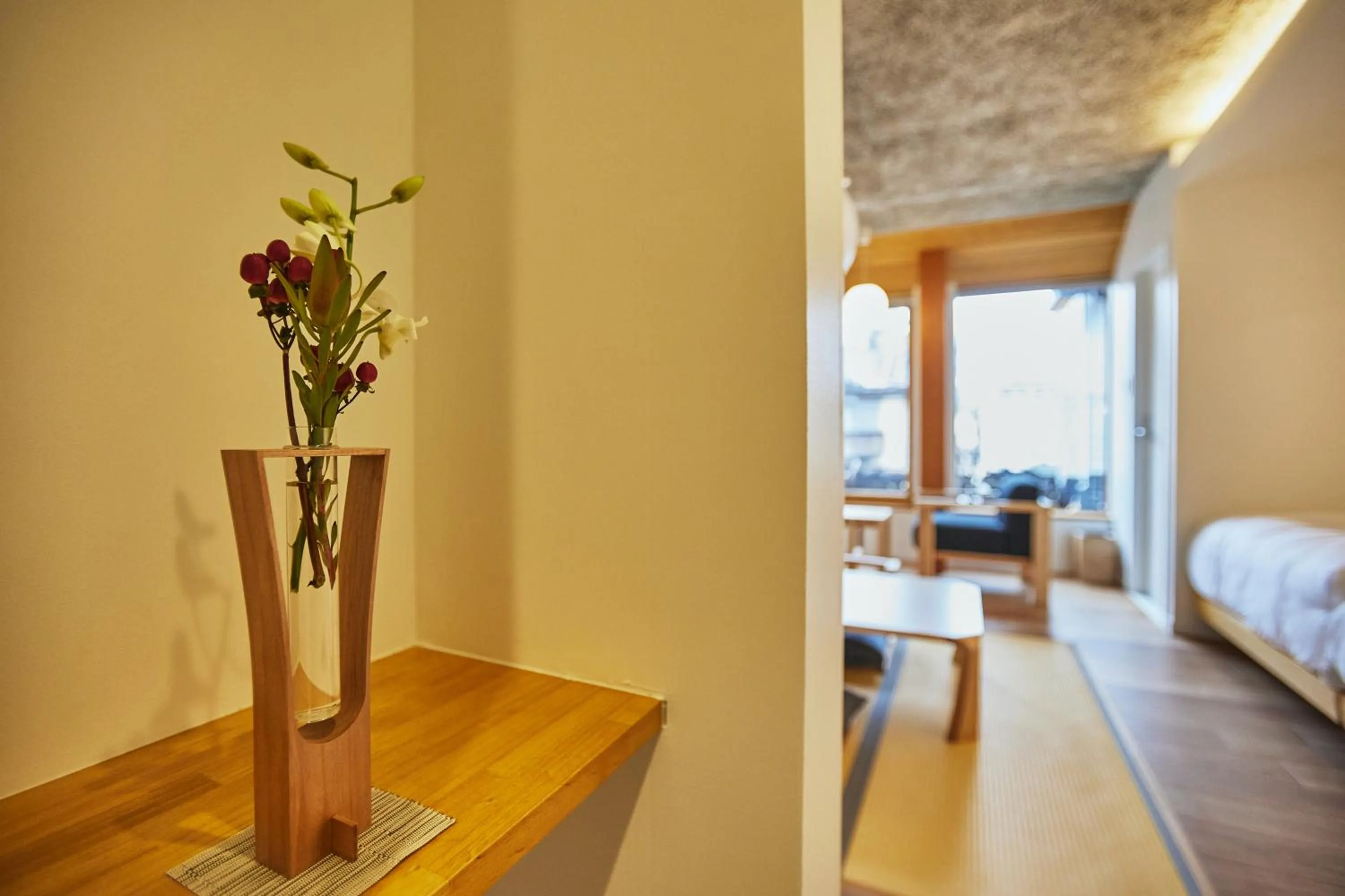 Bed in TSUCHIYA Kinosaki onsen