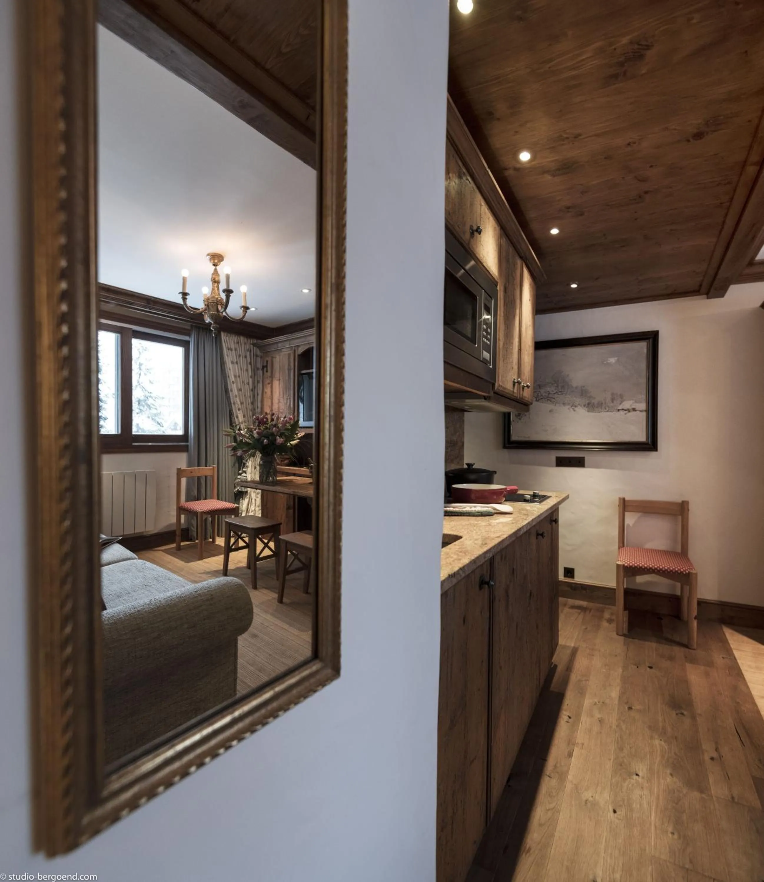 Studio d'Exception - Domaine du Jardin Alpin, Courchevel 1850