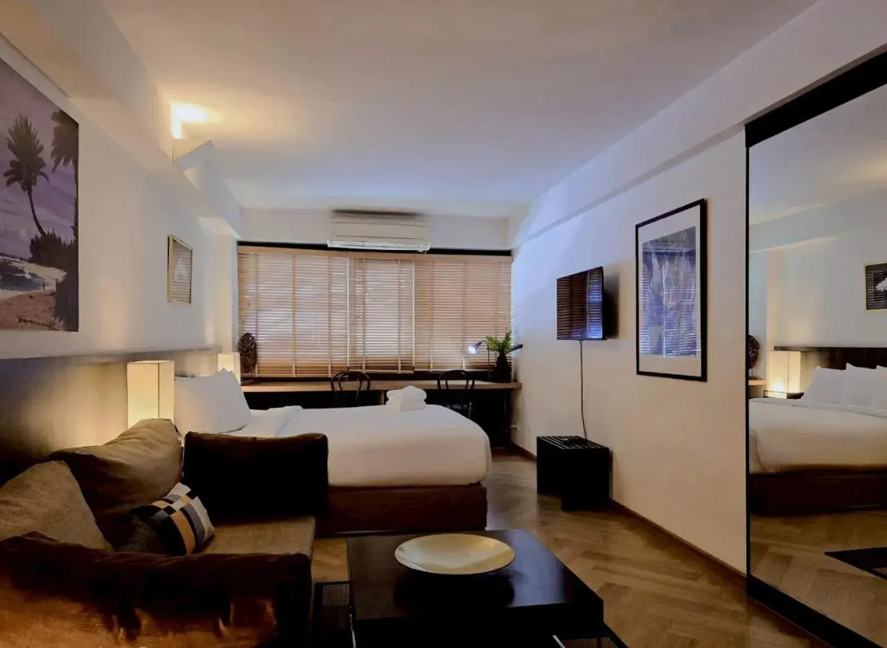 Bedroom, Bed in Somewhere to Escape - Hometel Bedroom, Bed in Somewhere to Escape - Hometel