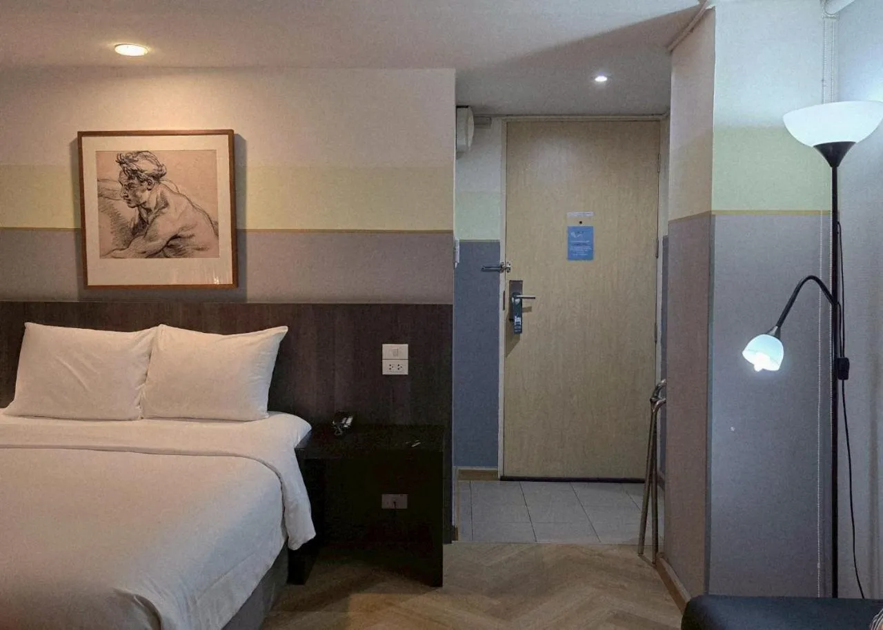 Bed in Somewhere to Escape - Hometel