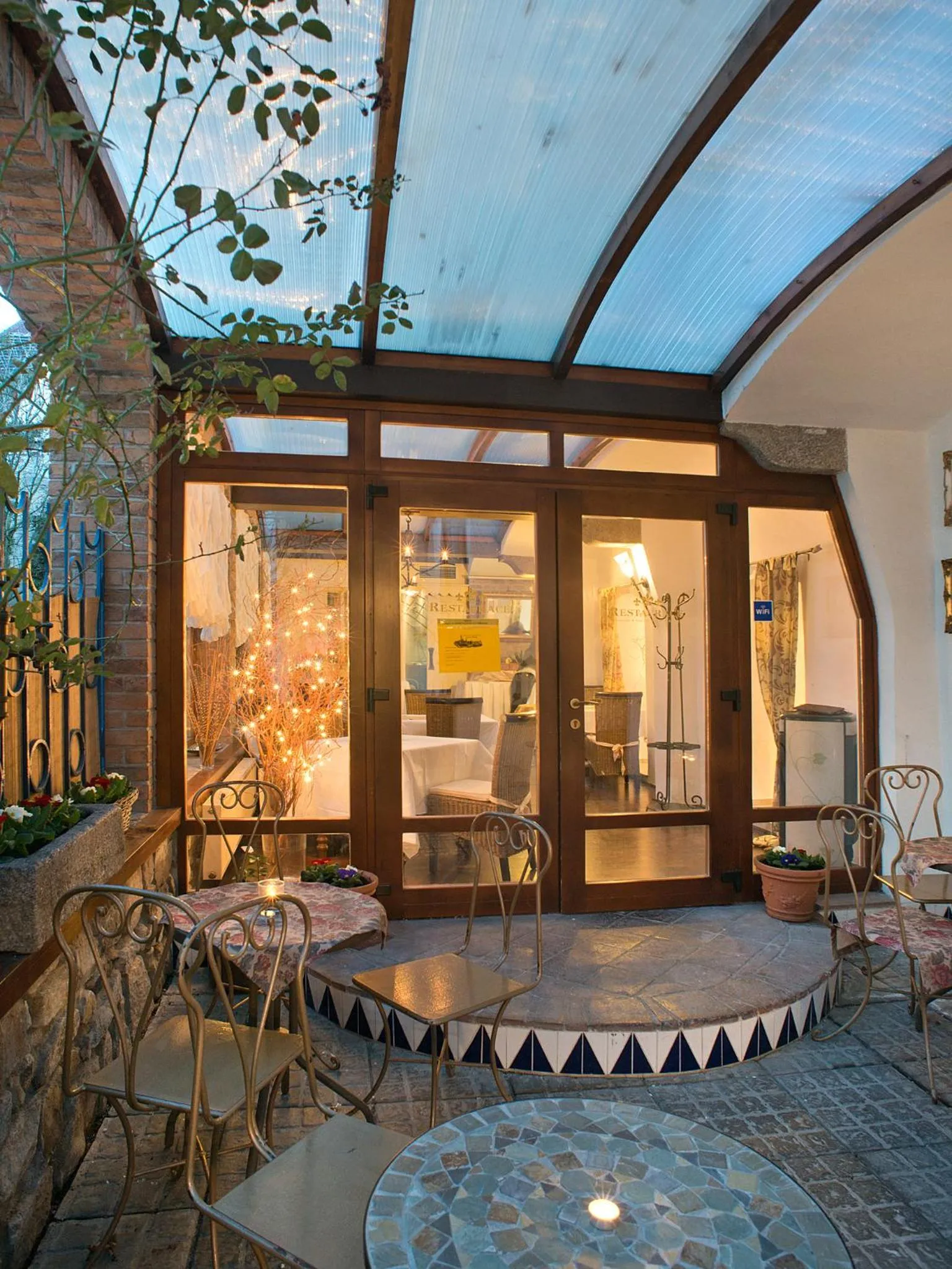 Garden in Hotel City Pisek