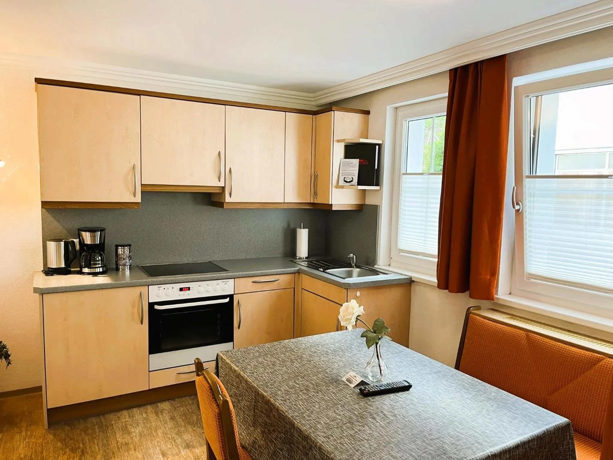 kitchen in Hotel Garni Martina