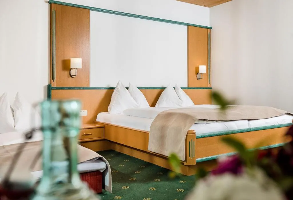 Bed in Hotel Langeck