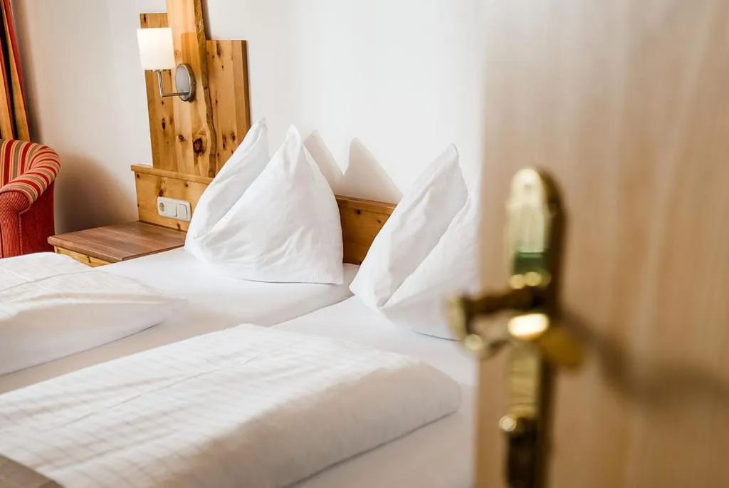 Bed in Hotel Langeck