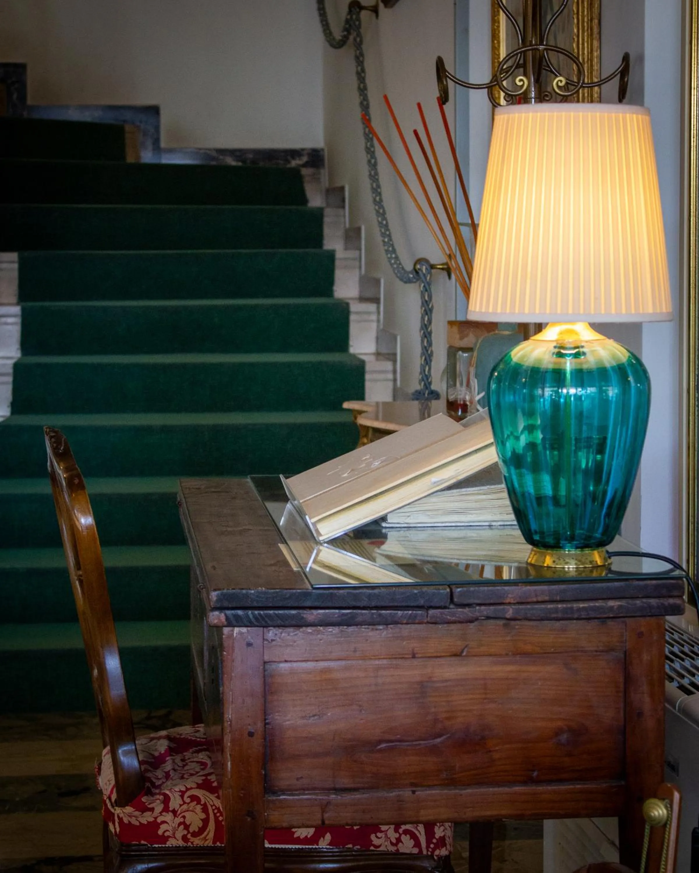 Lobby or reception in Hotel Des Nations - Vintage Hotel sul mare