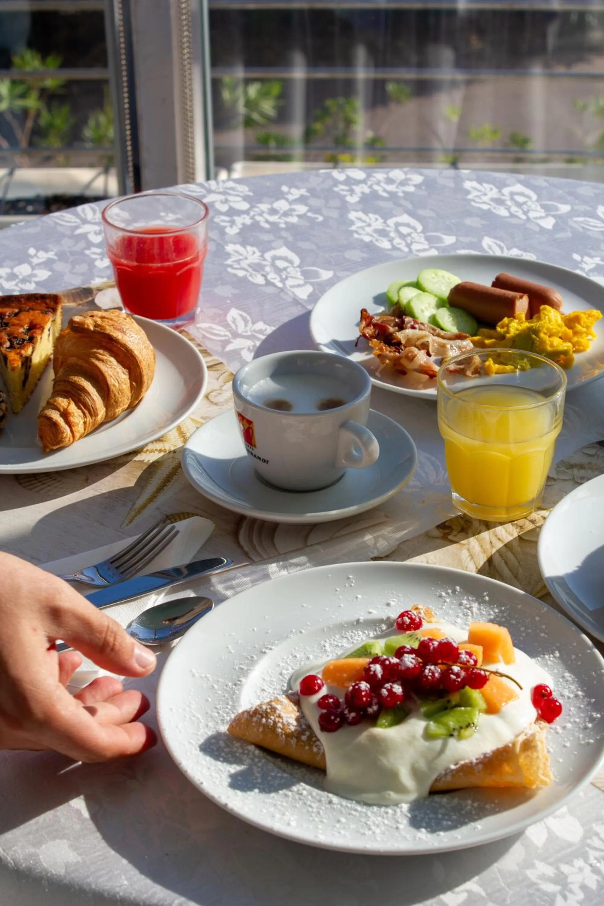 Breakfast in Hotel Des Nations - Vintage Hotel sul mare