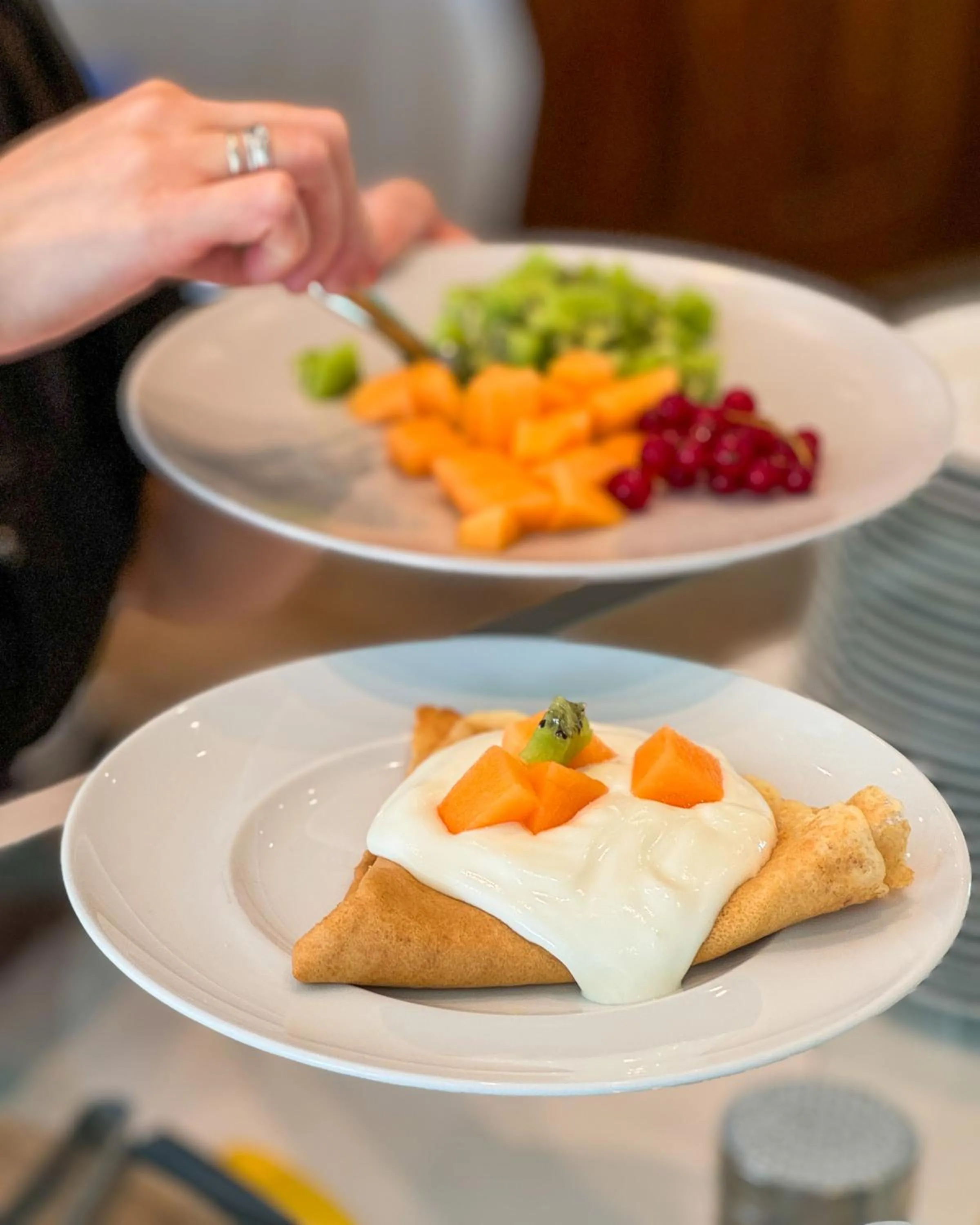 Breakfast in Hotel Des Nations - Vintage Hotel sul mare