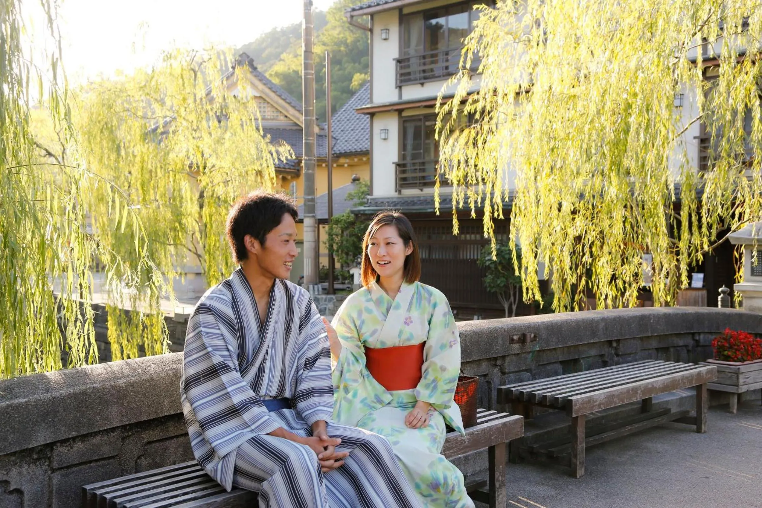 Neighbourhood in Kinosaki Yamamotoya