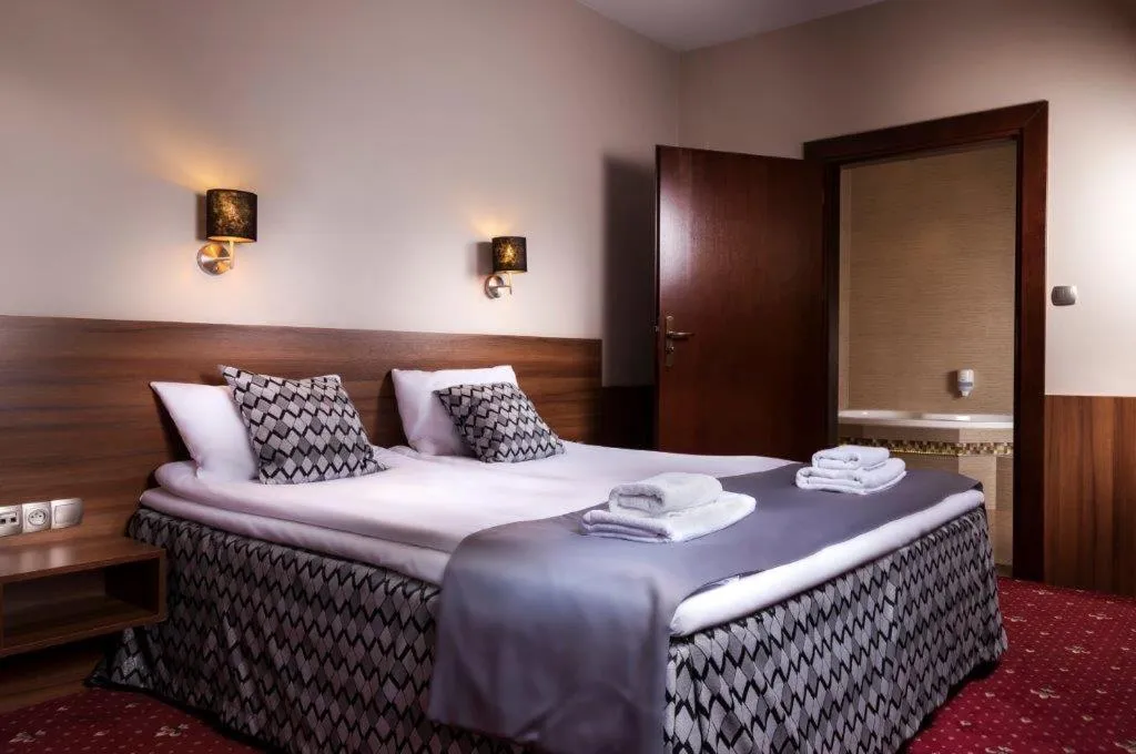 Bed in Hotel Cristal Park