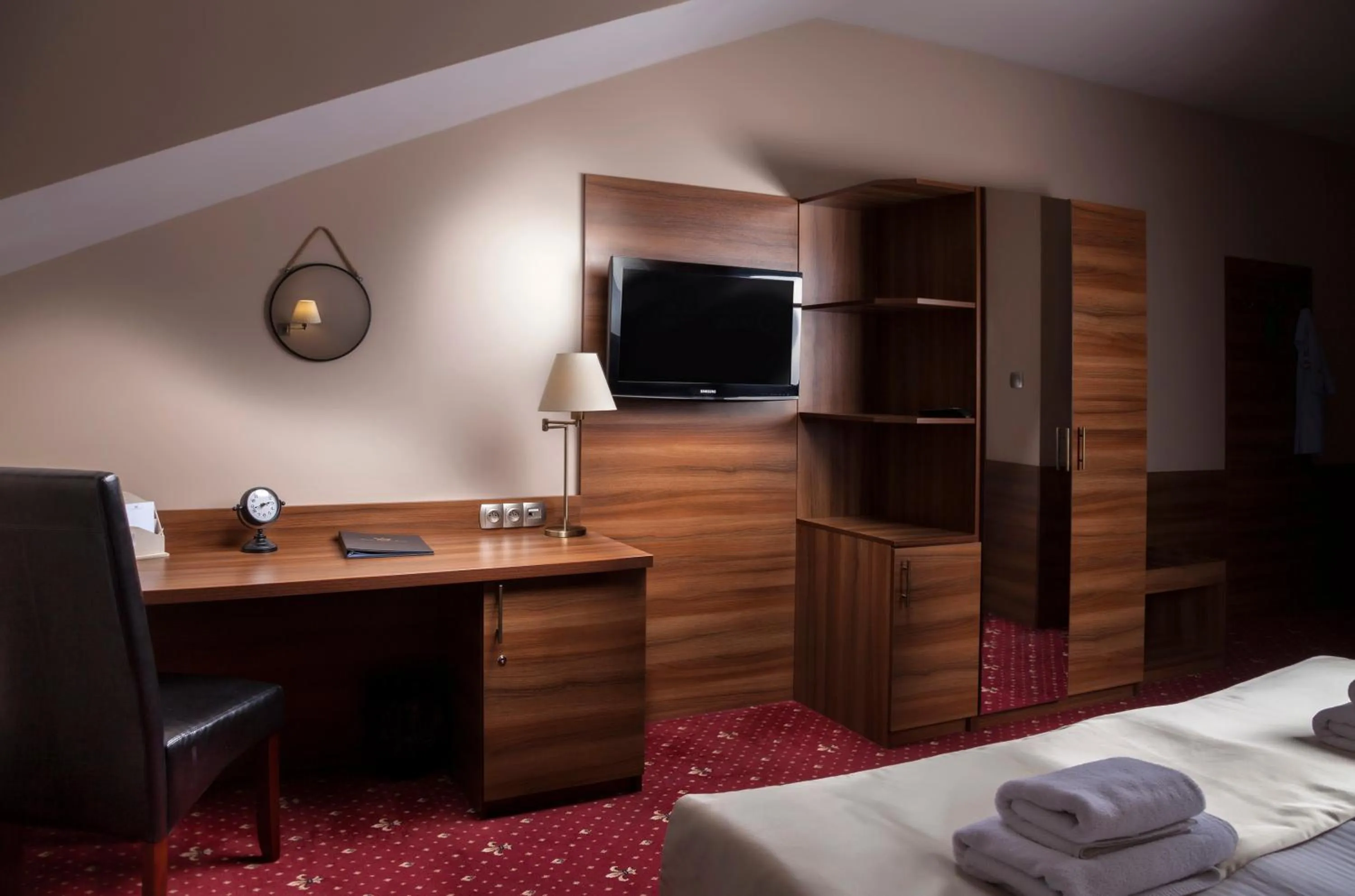 On site, Bed in Hotel Cristal Park