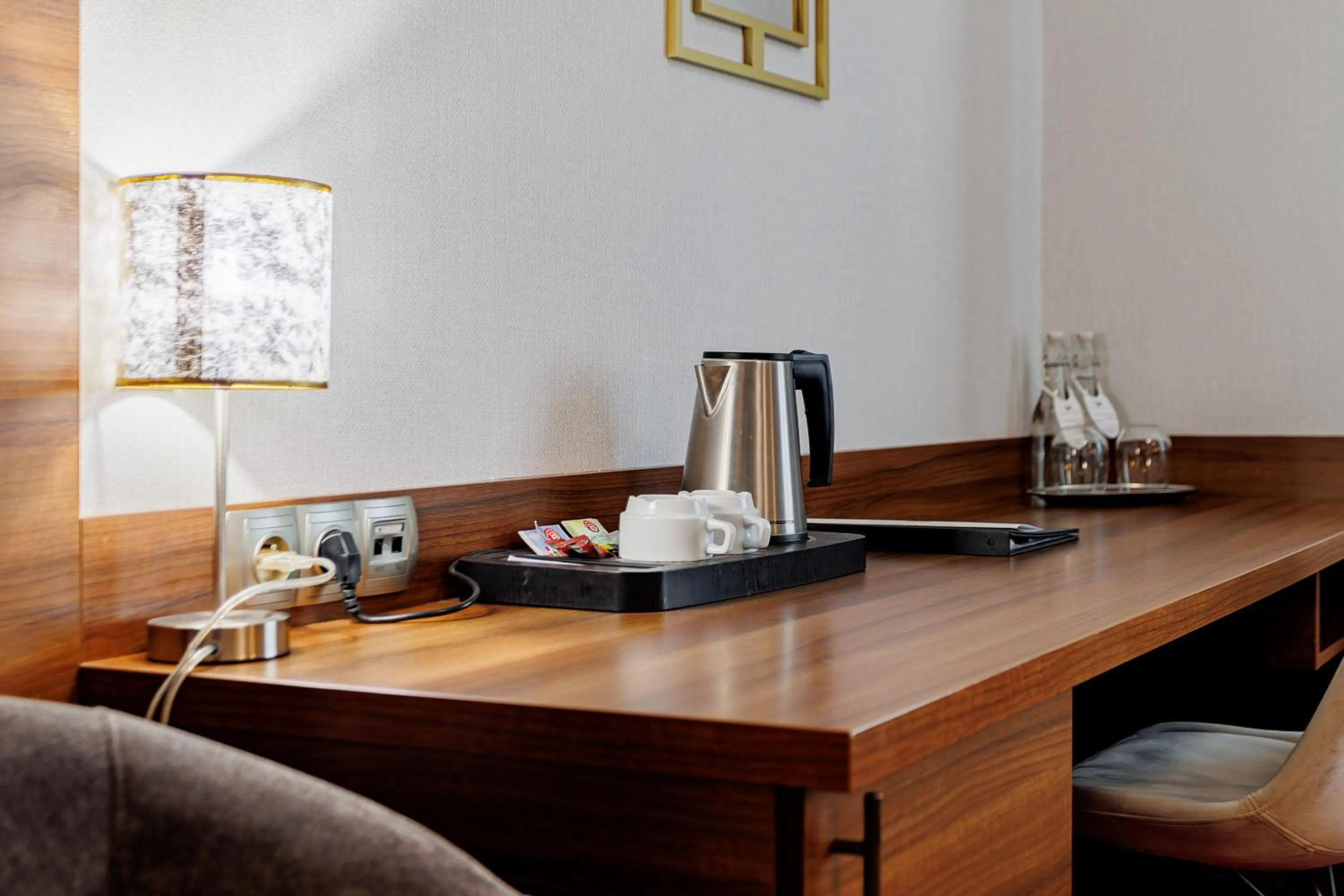 Coffee/tea facilities in Hotel Cristal Park