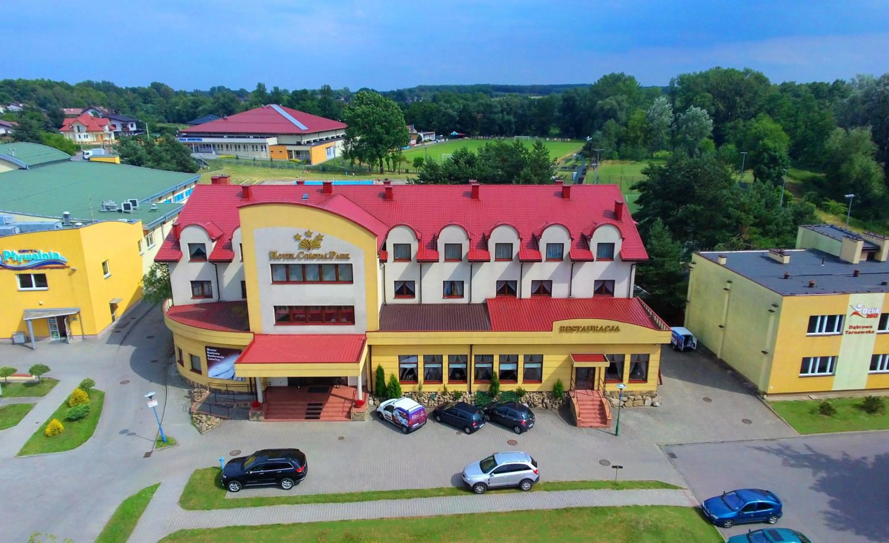 Bird's eye view in Hotel Cristal Park