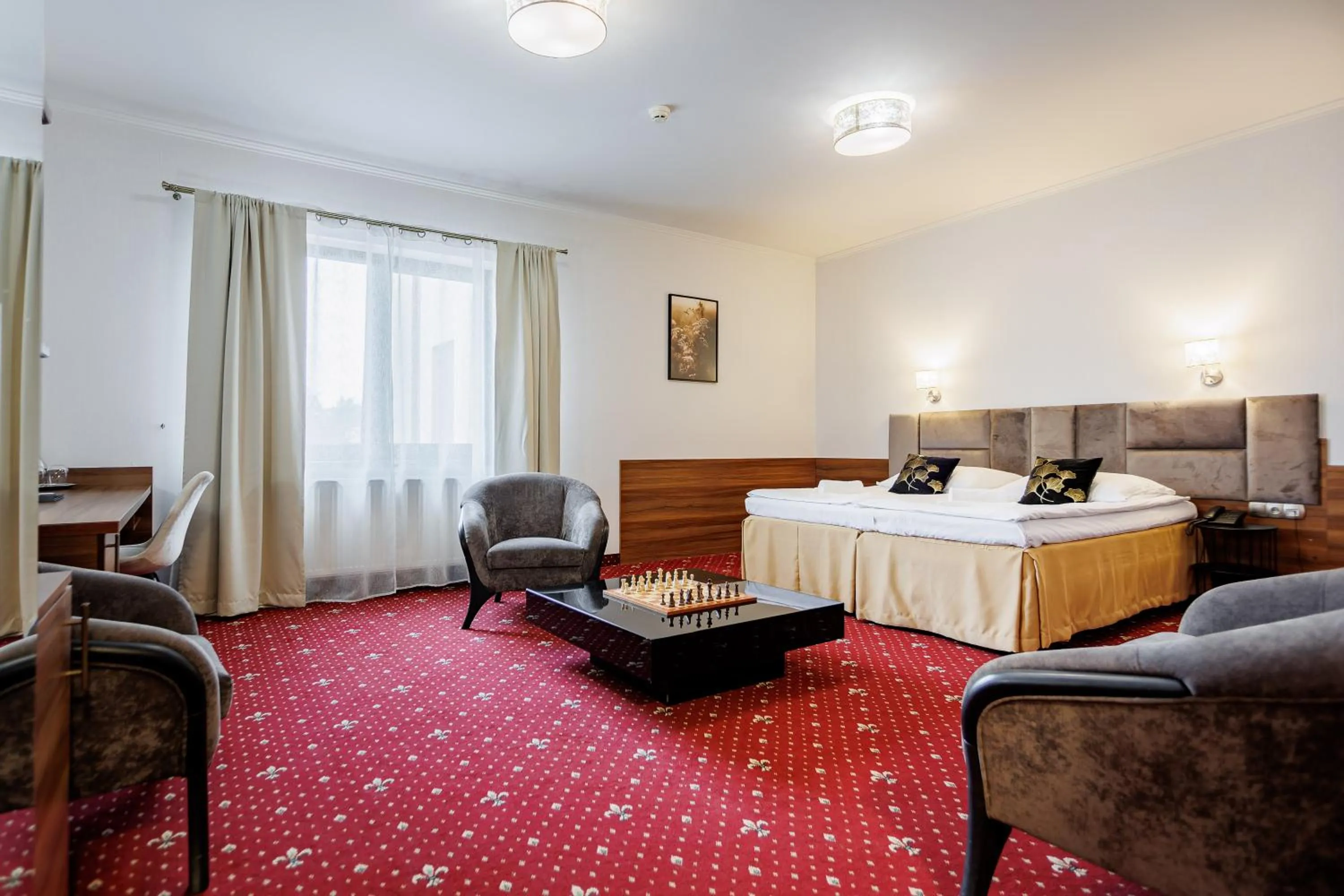 Bed in Hotel Cristal Park